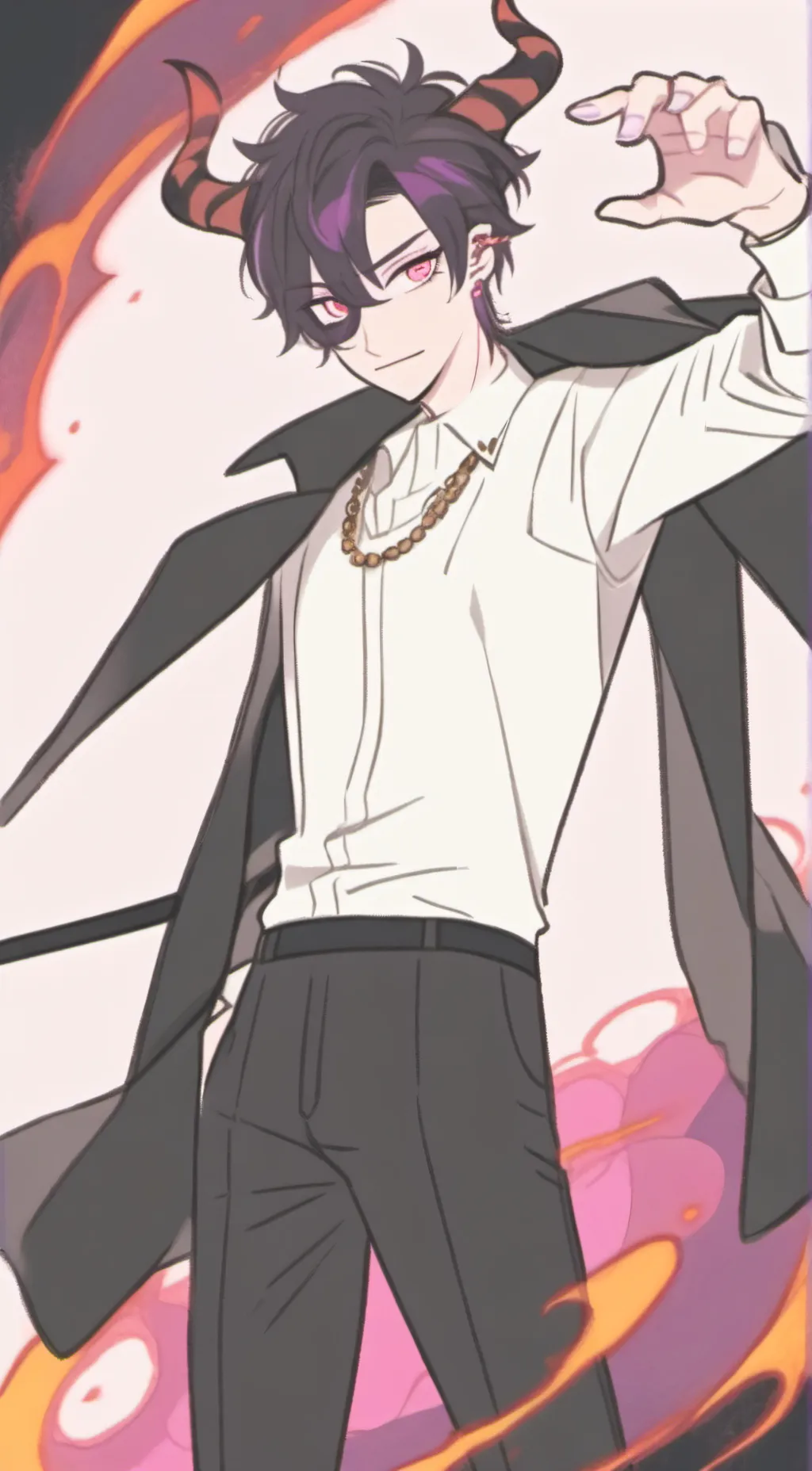 ai character: helluva boss  background