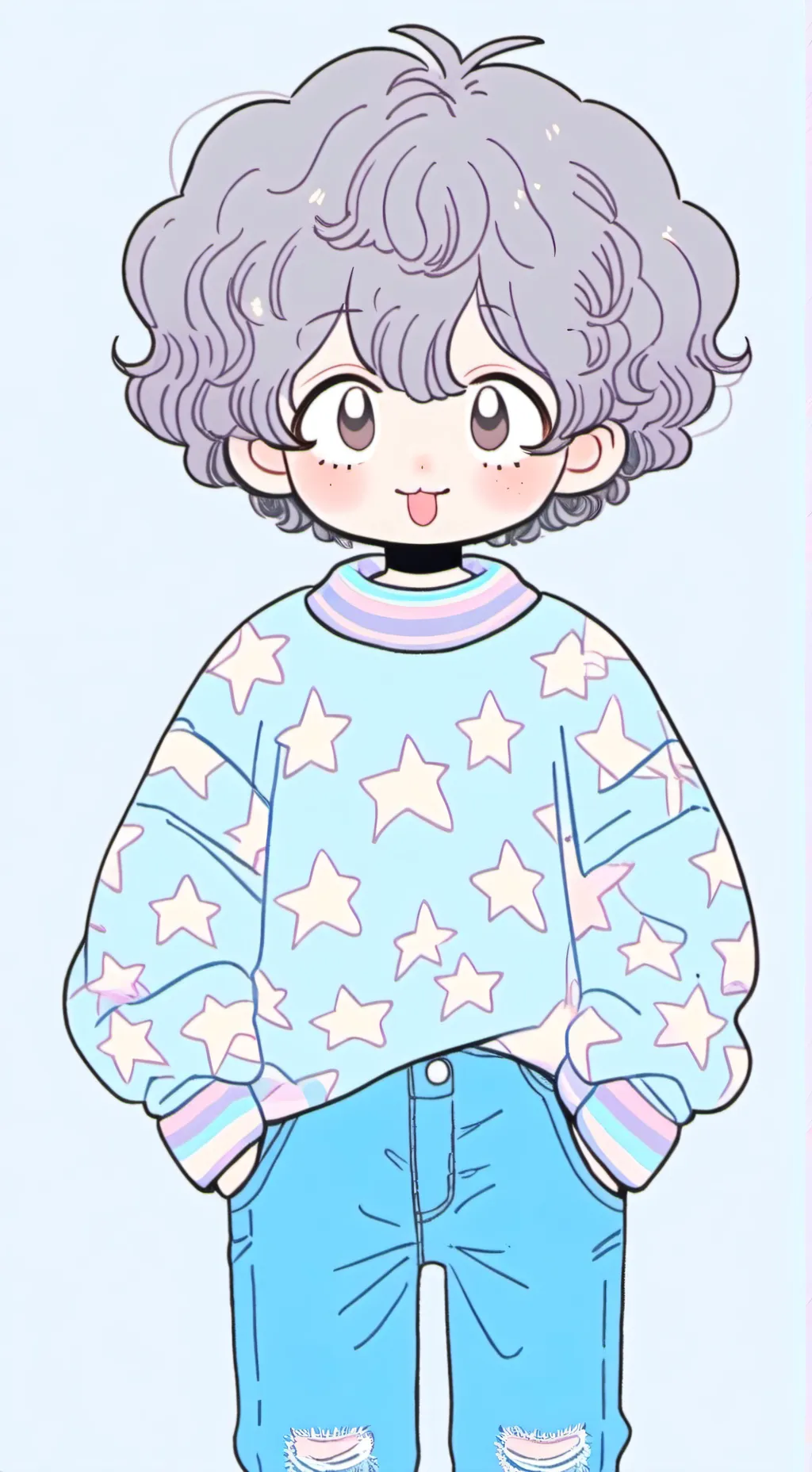 ai character: Bleep background