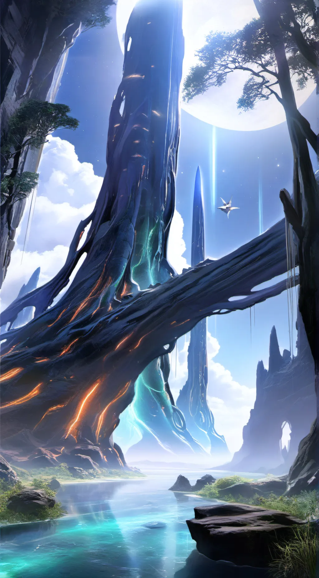 ai character: Novus background