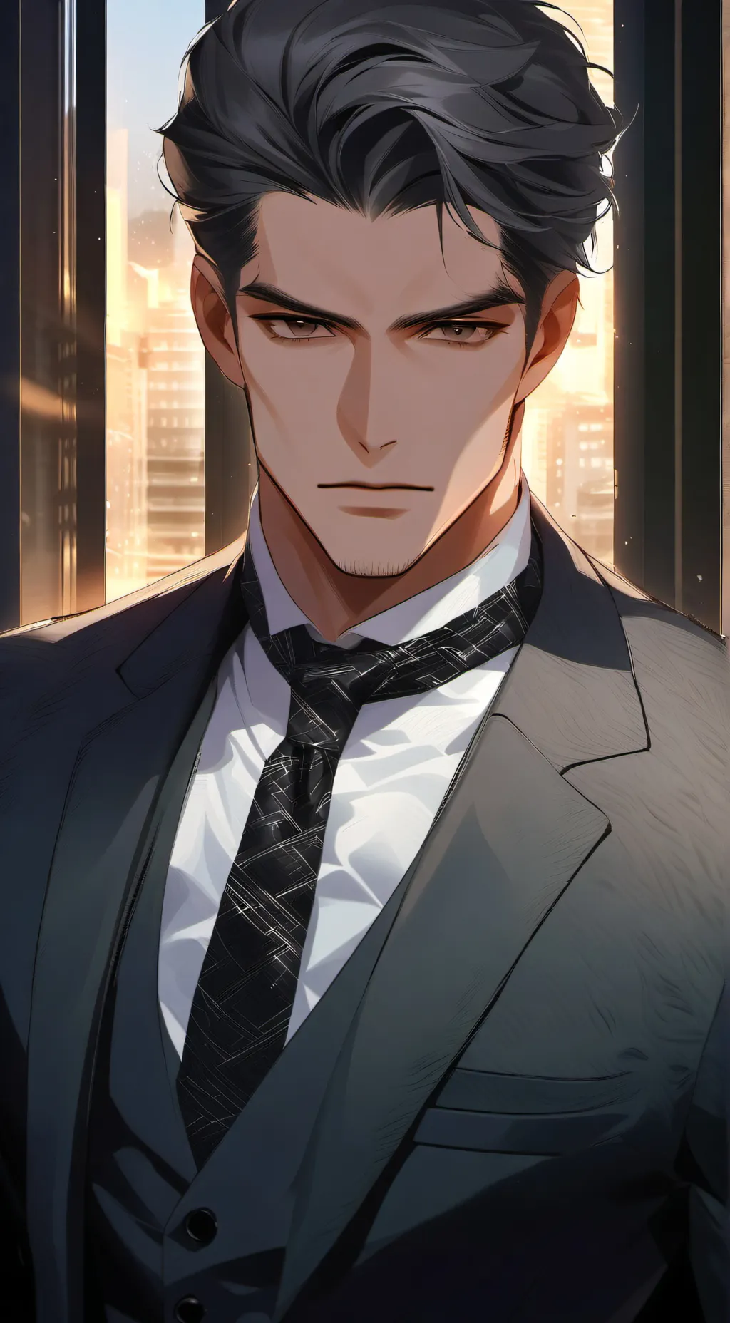 ai character: Asher Valentini background