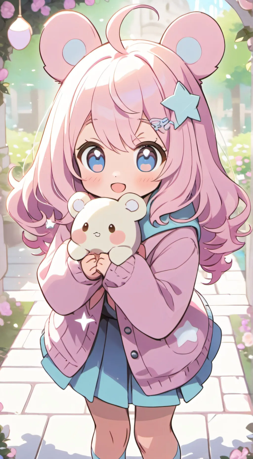 ai character: ema  background