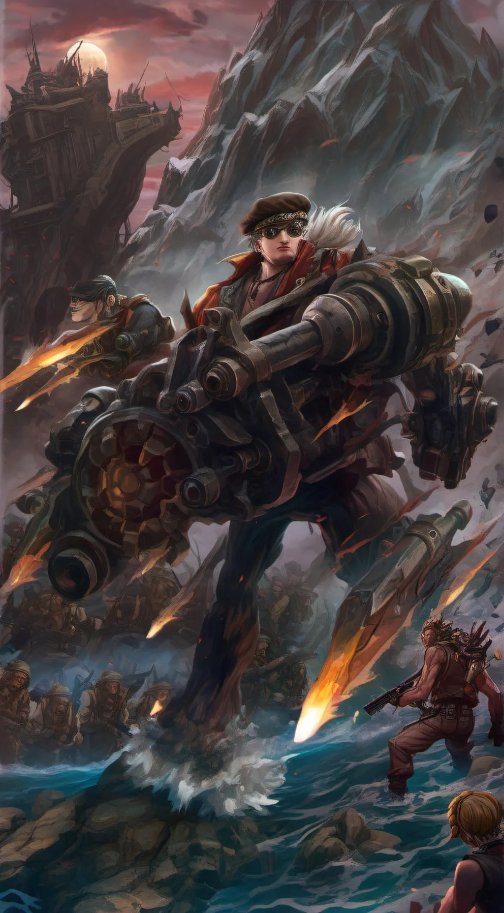 ai character: Metal Slug background