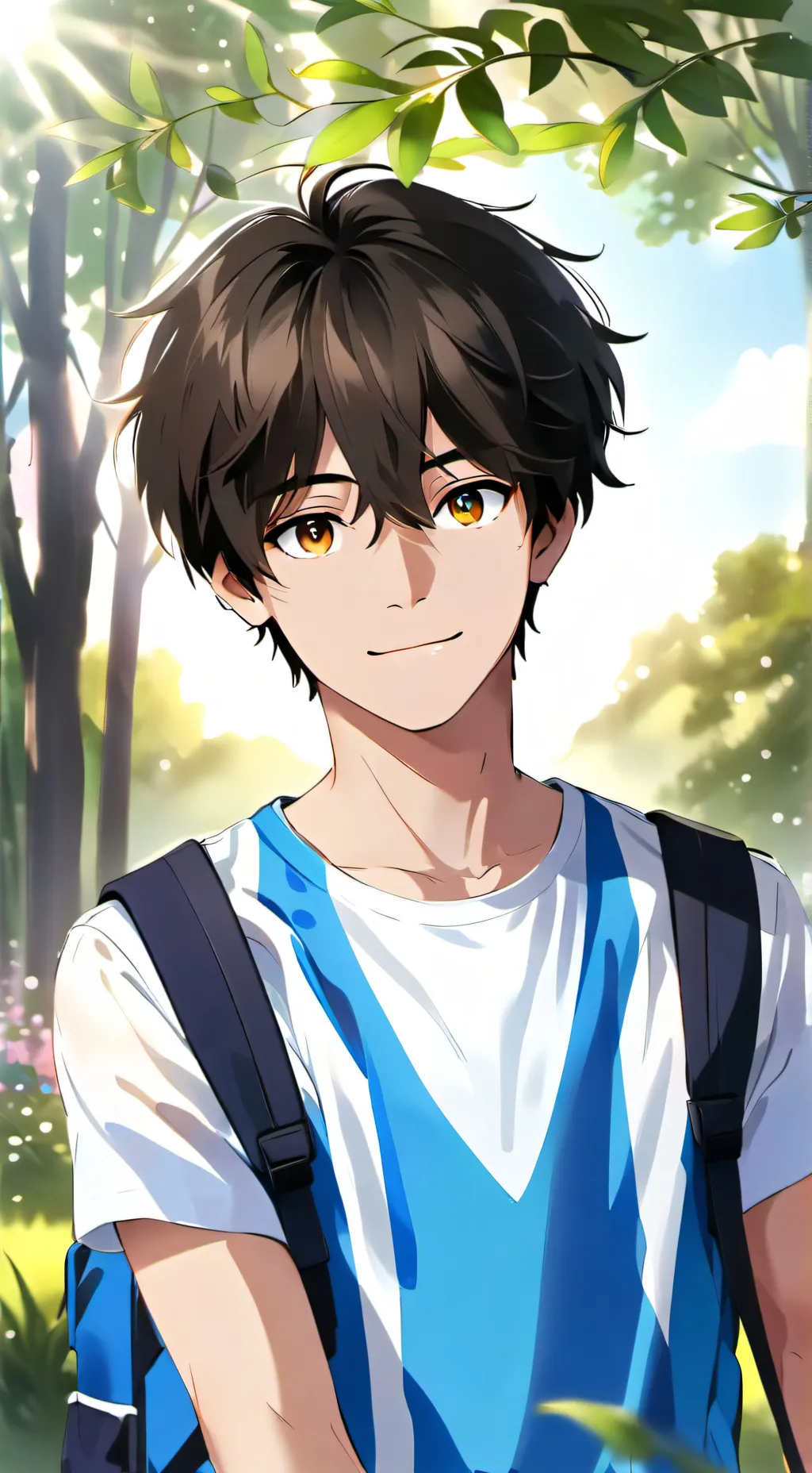 ai character: Sekolah Kebangsaan background