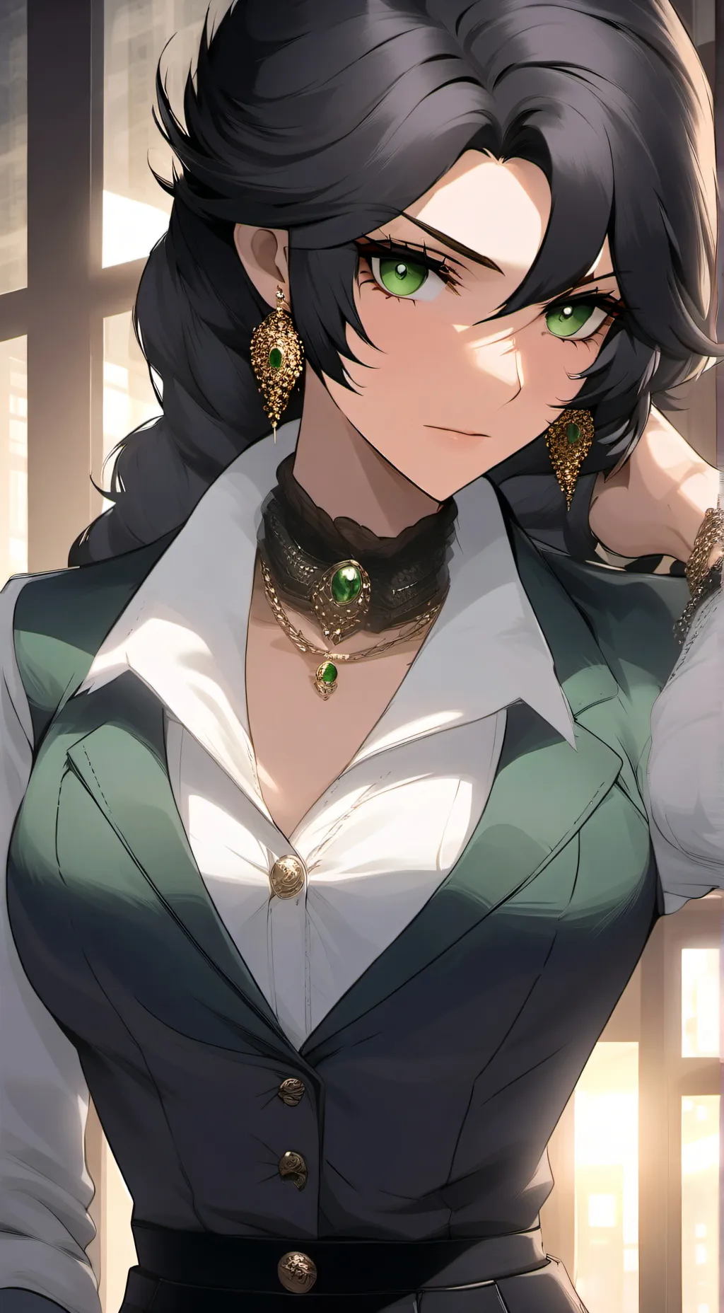 ai character: Daniella phantom  background