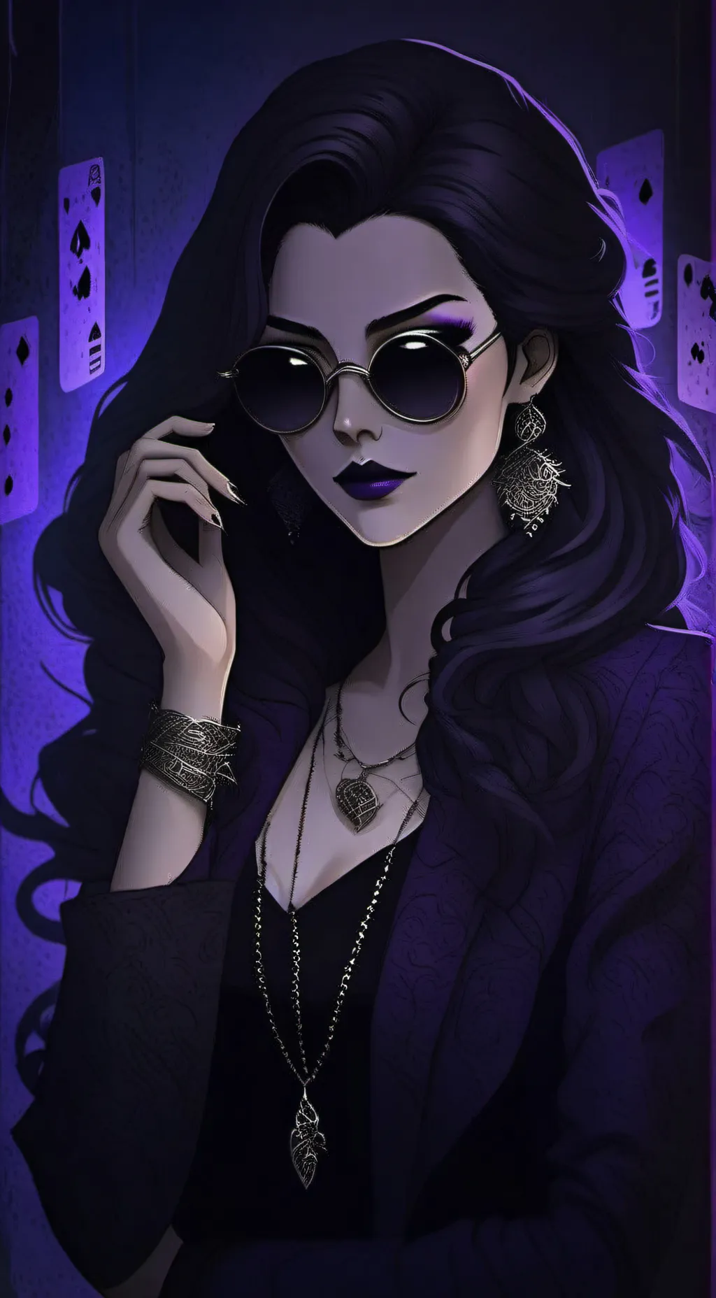 ai character: Celeste Blackwood background