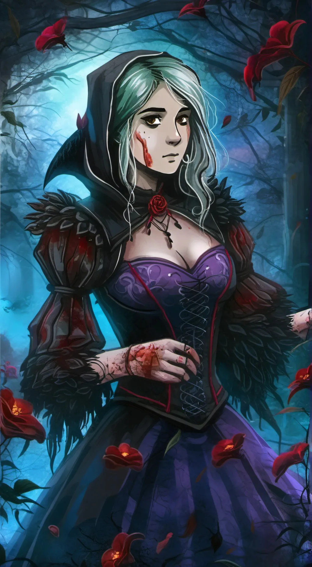 ai character: Serafine background