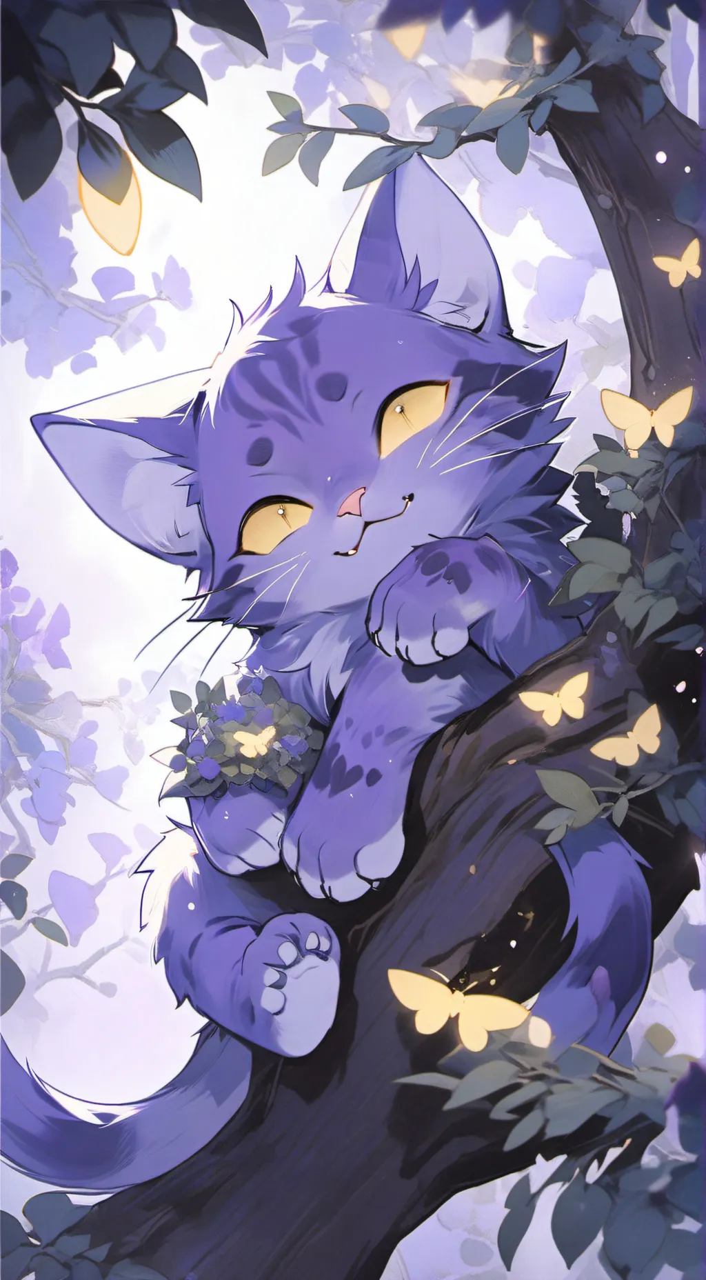 ai character: catnap  background