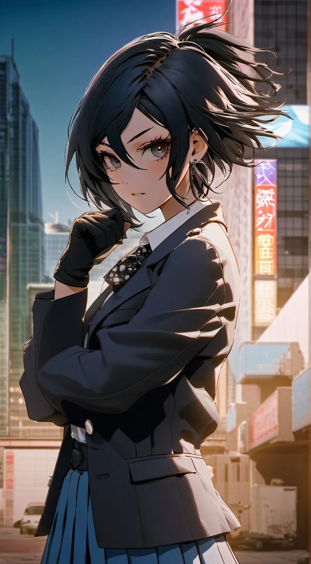 ai character: Sandra background