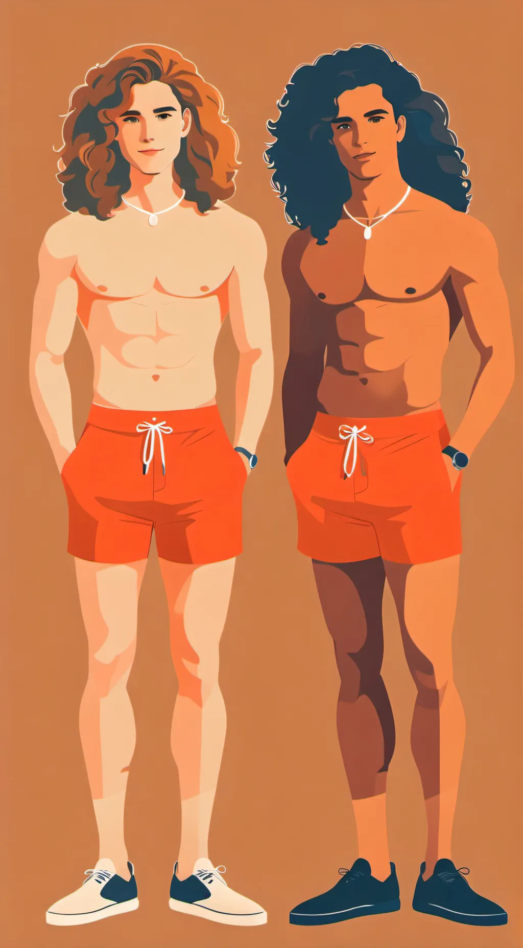 ai character: Chip and Dale  background