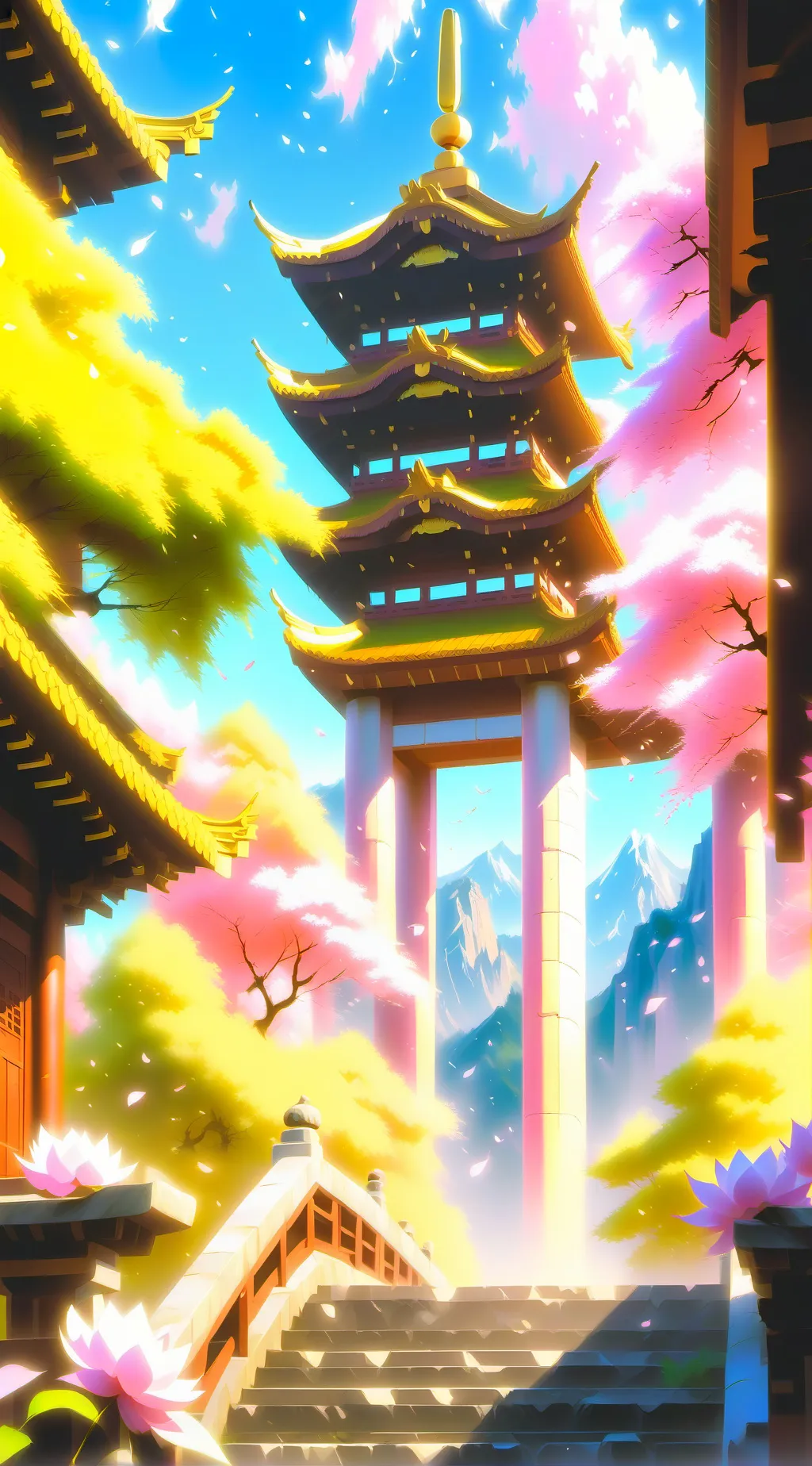 ai character: New Hashira background