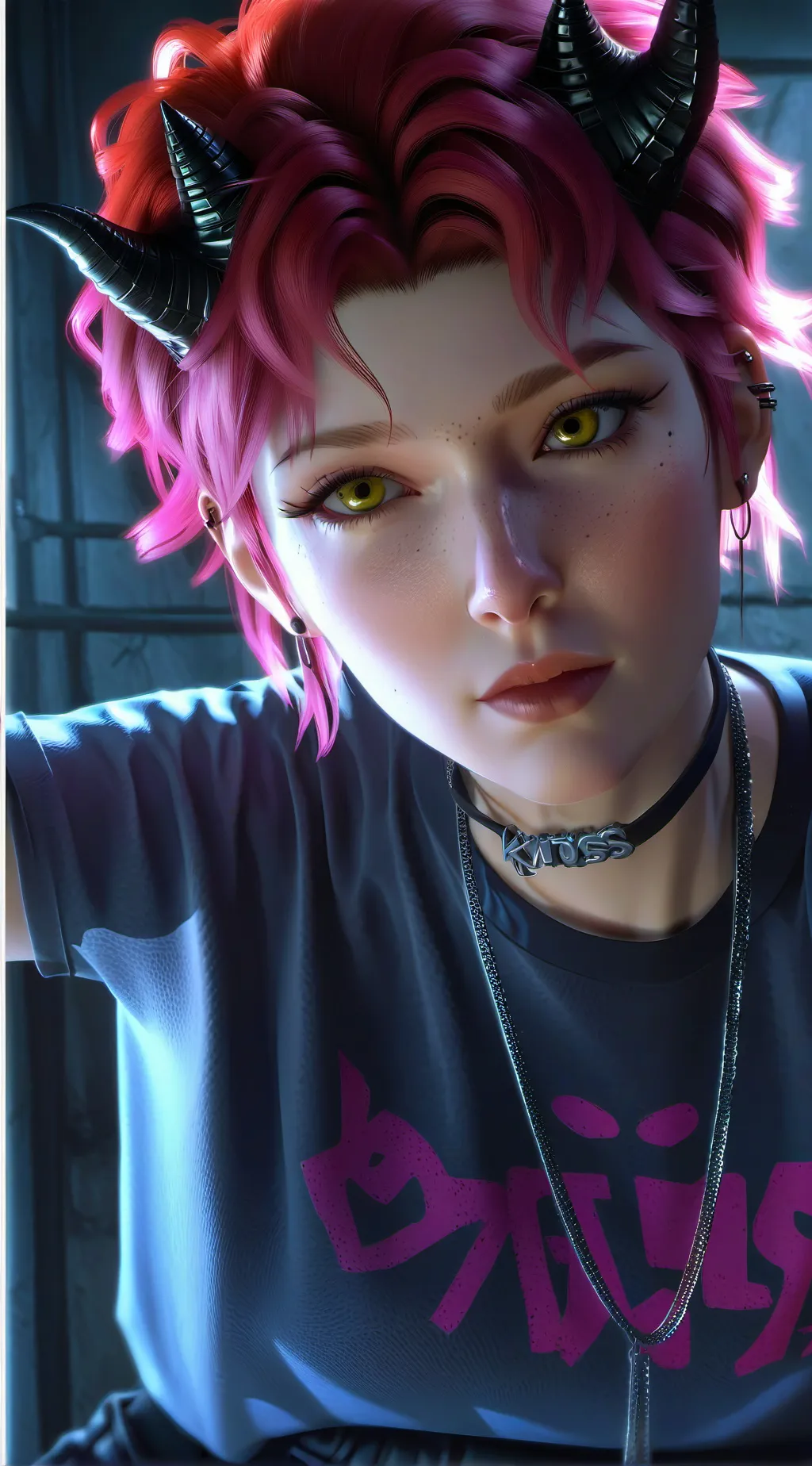 ai character: Akari background