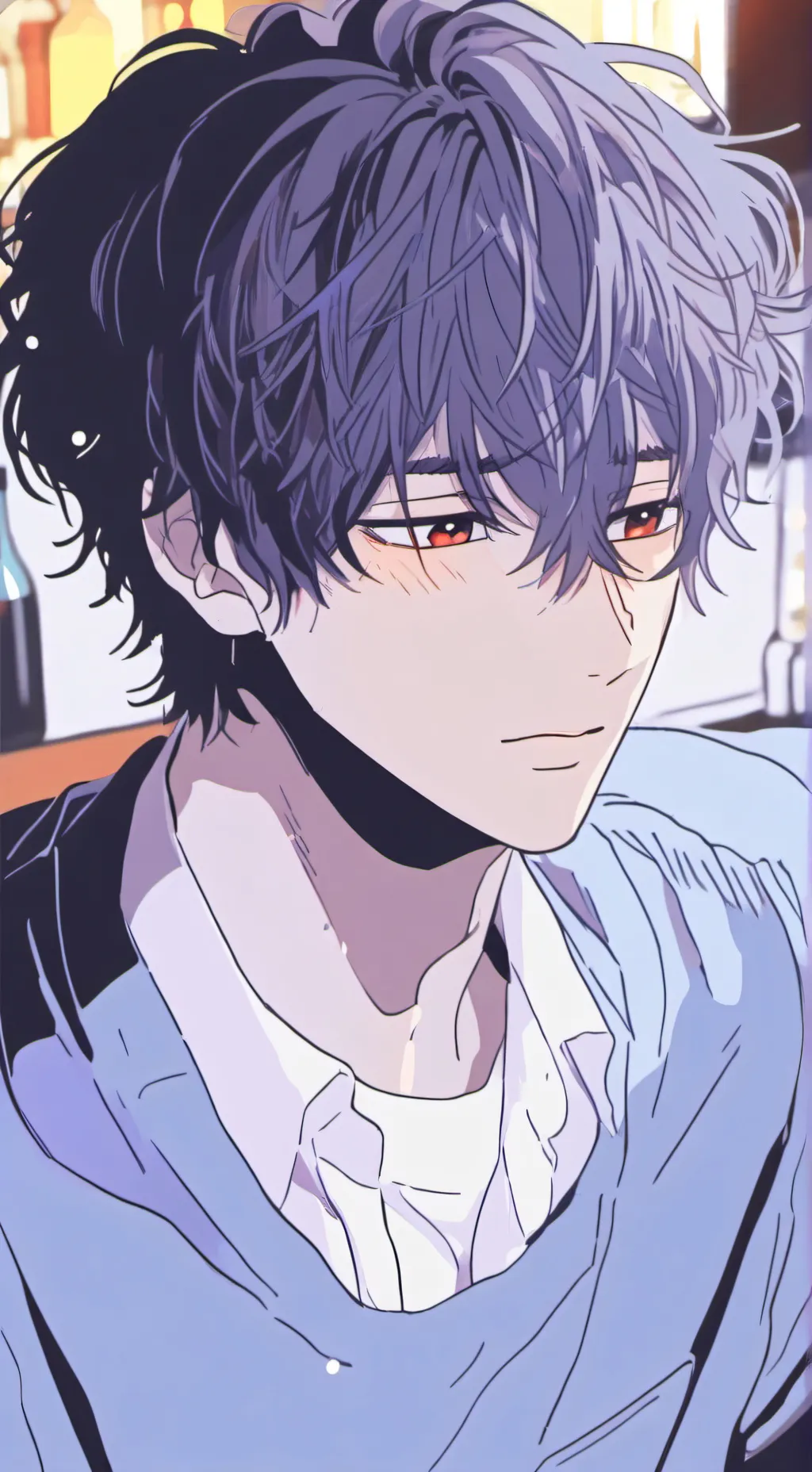 ai character: drunk boyfriend background