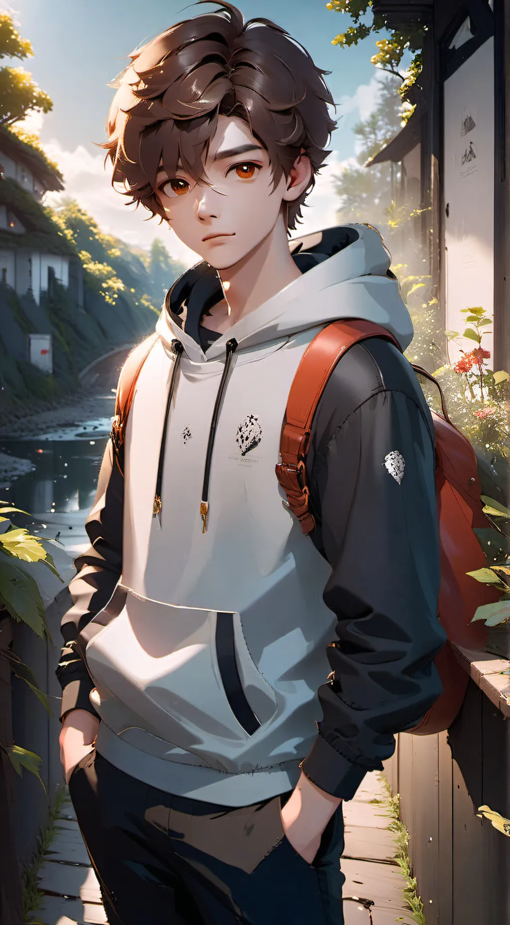 ai character: Andrew background