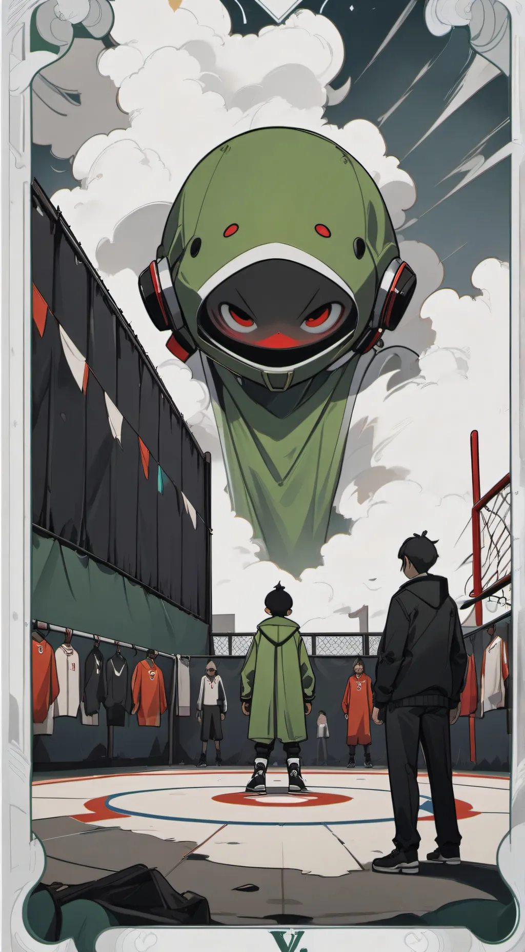 ai character: squid games seas 1 background