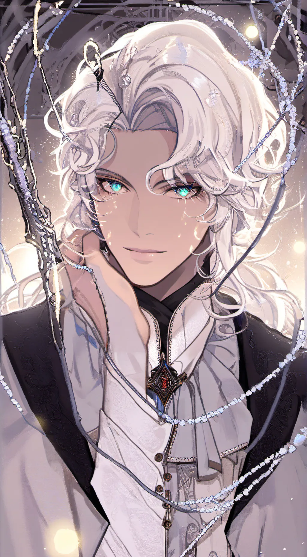 ai character: Darwin✨ background