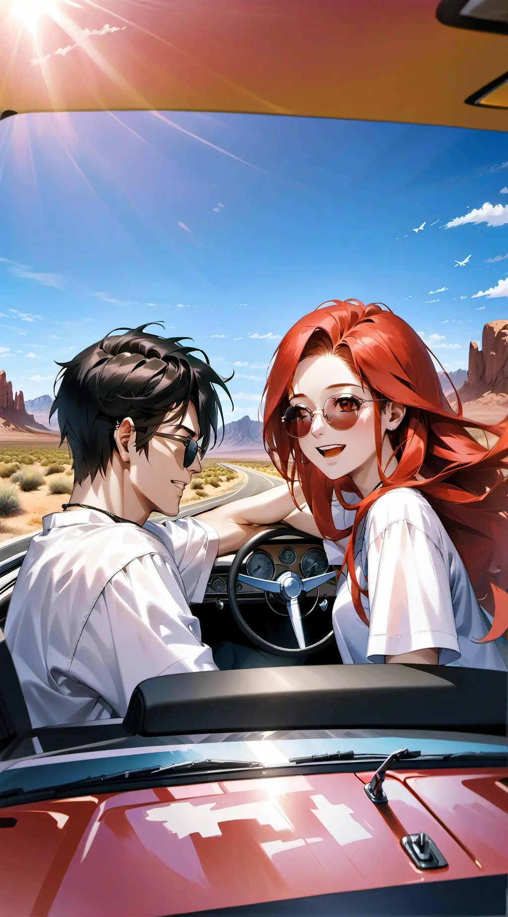 ai character: Dw trip m oceditin background