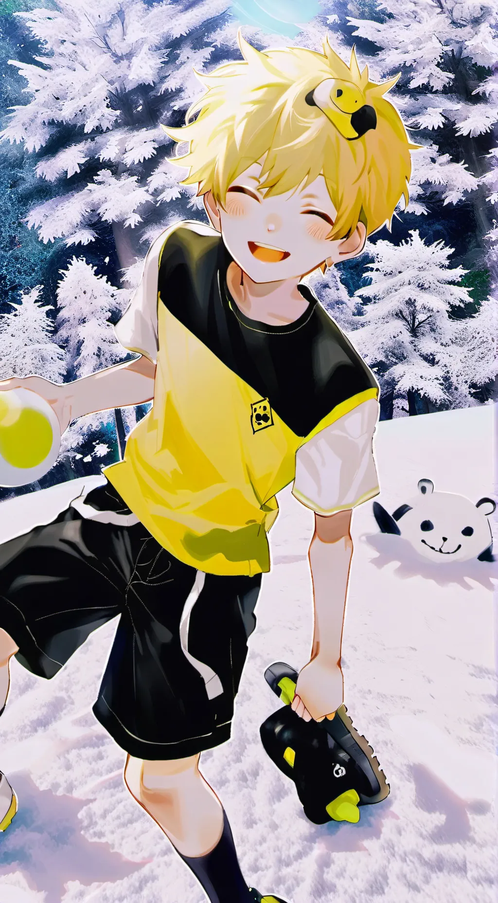 ai character: Chaos Cody TV background