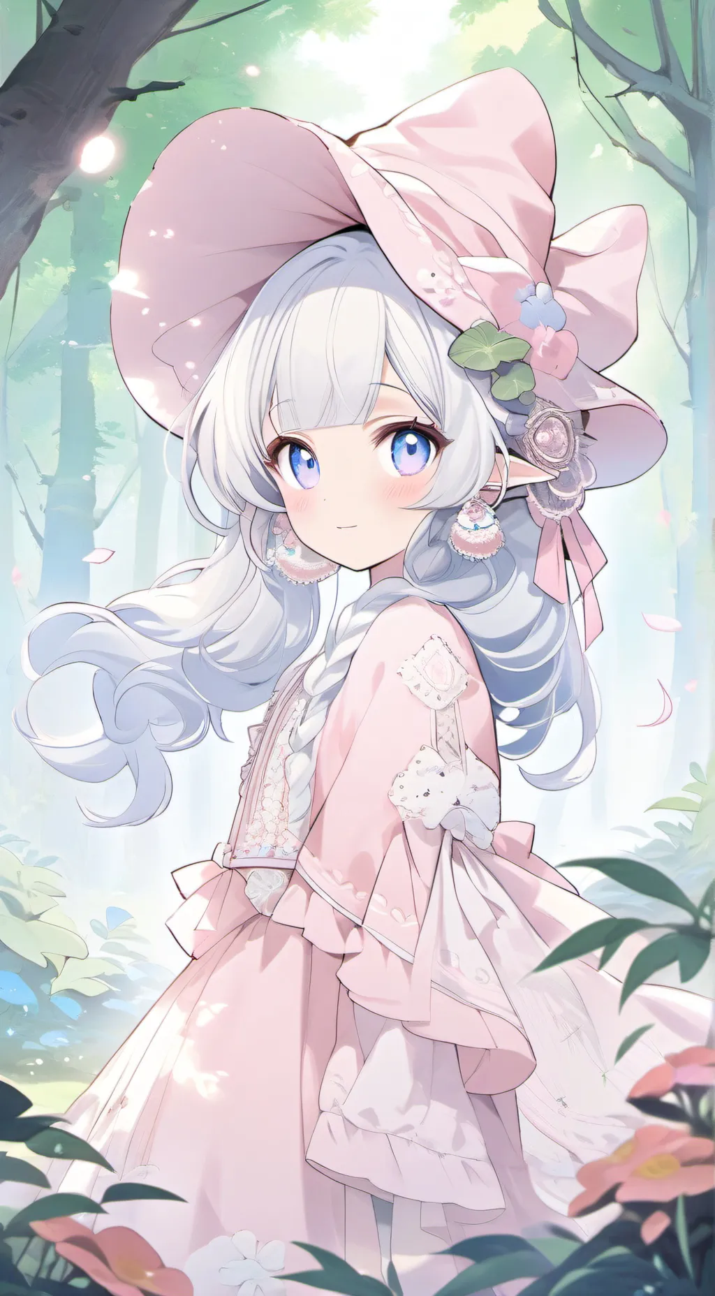 ai character: rose merry background