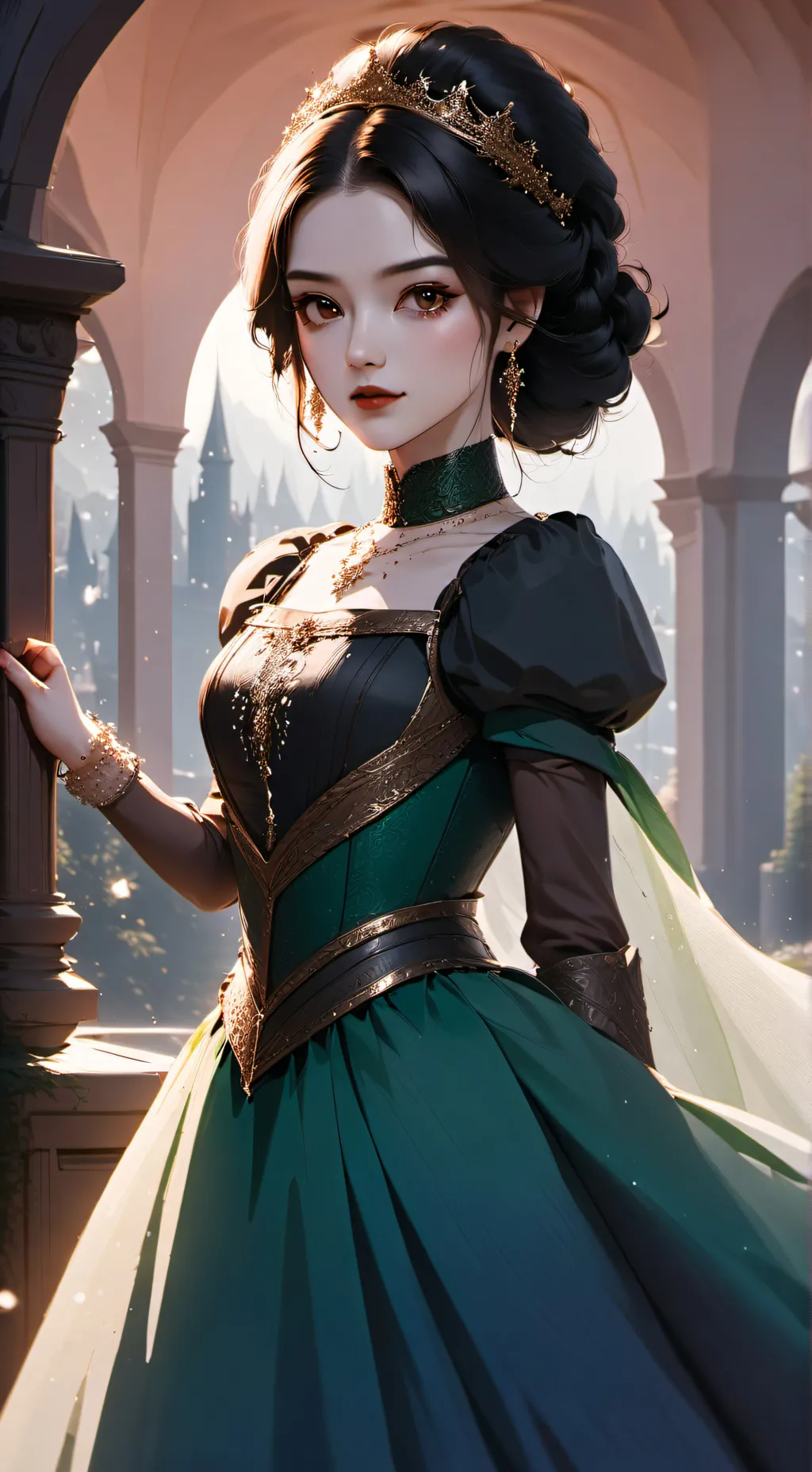 ai character: Princess Kaylin background