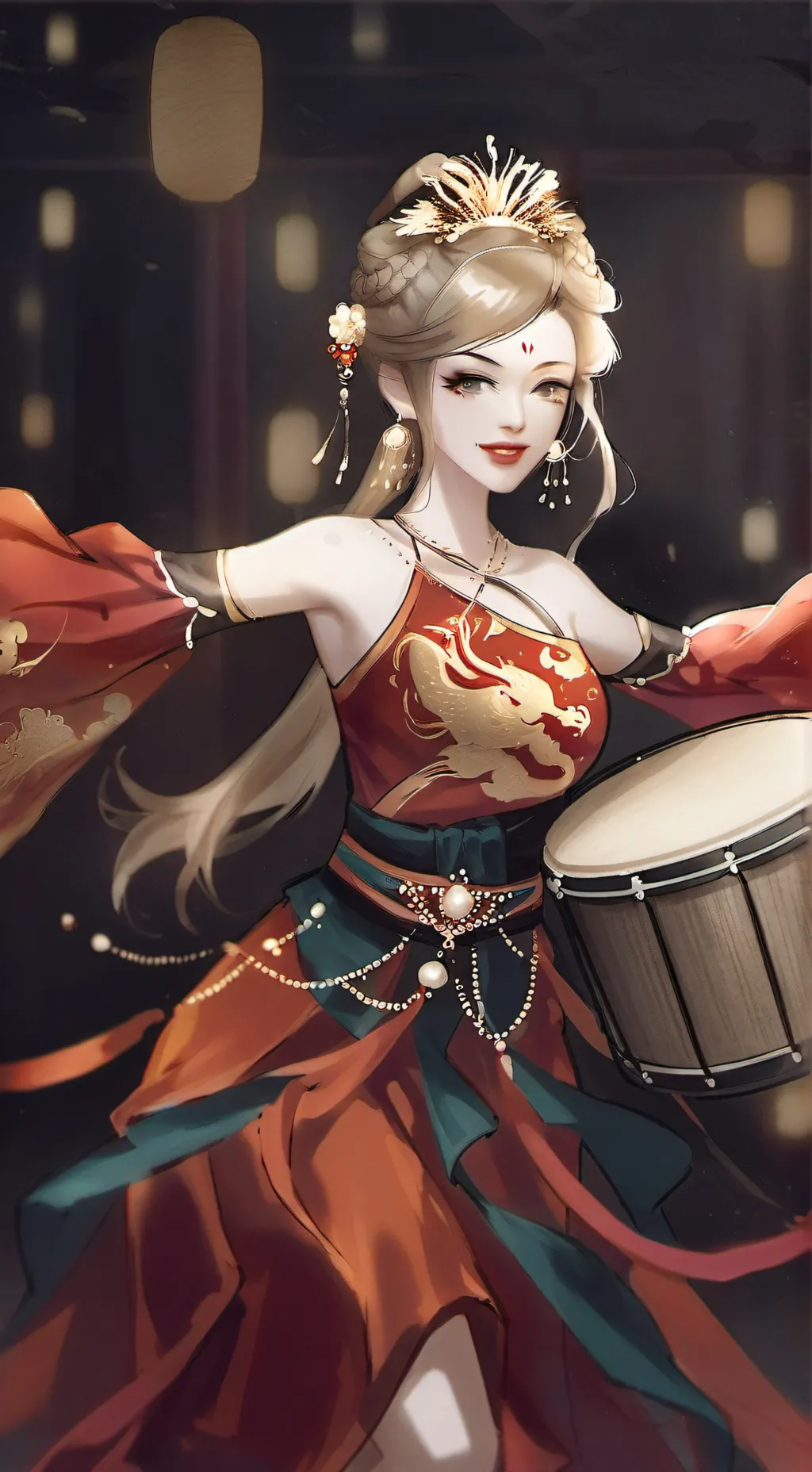 ai character: Michael Jackson background