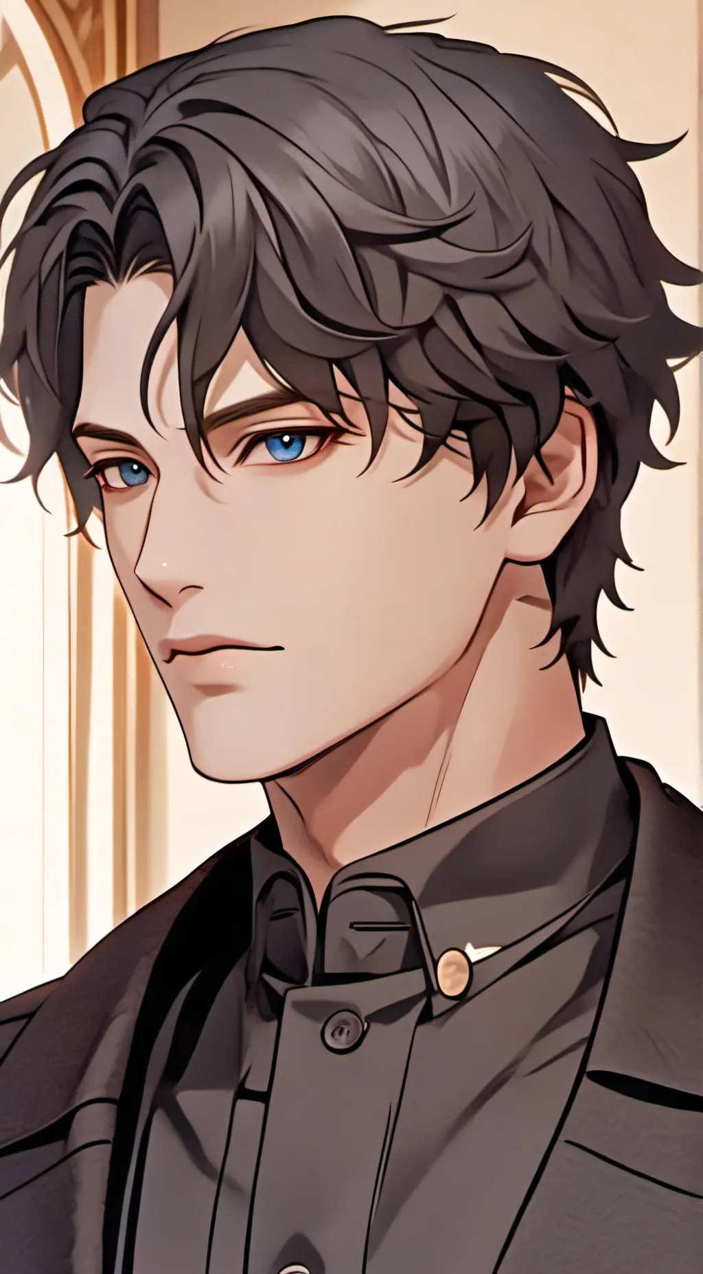 ai character: martin background