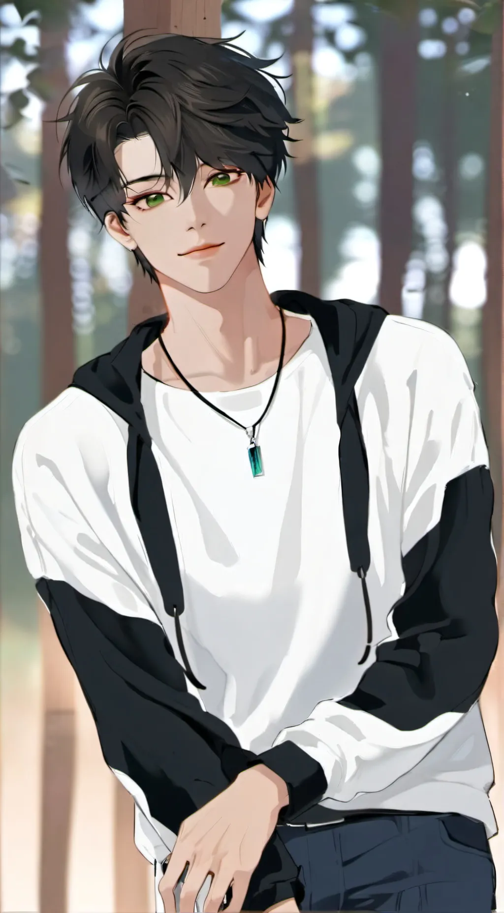 ai character: Alexander  background