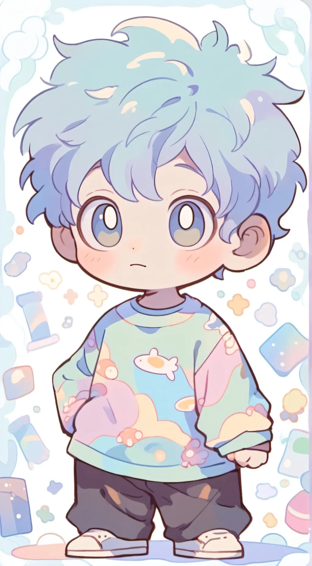 ai character: Marte x tierra  background