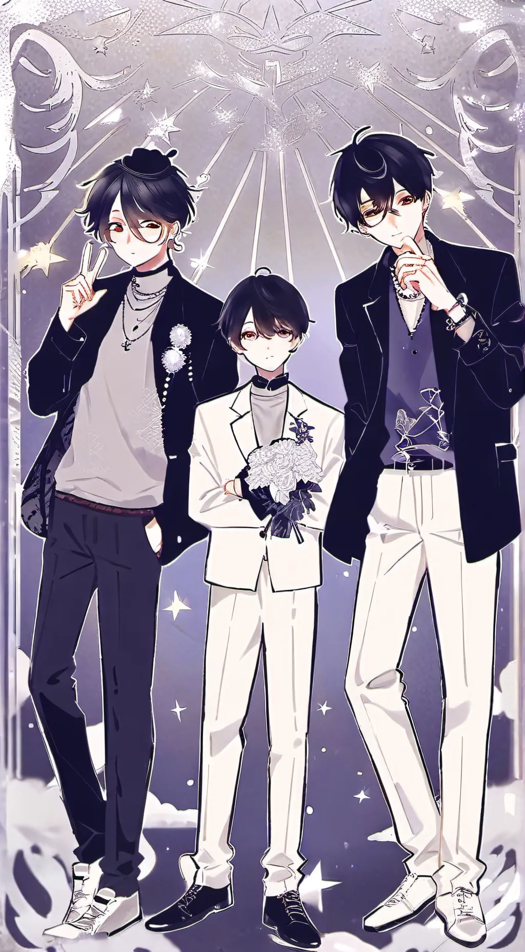 ai character: Rock? no problem~ background