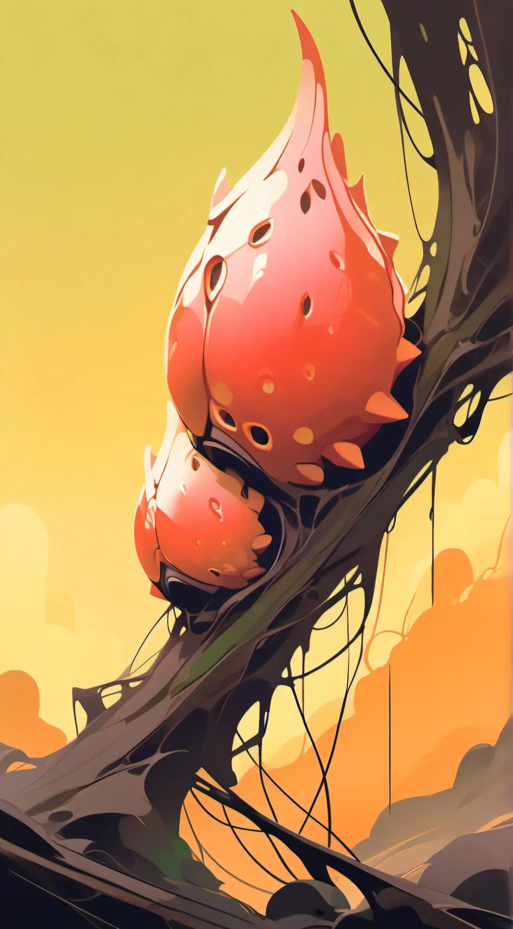 ai character: T. sprout remake background