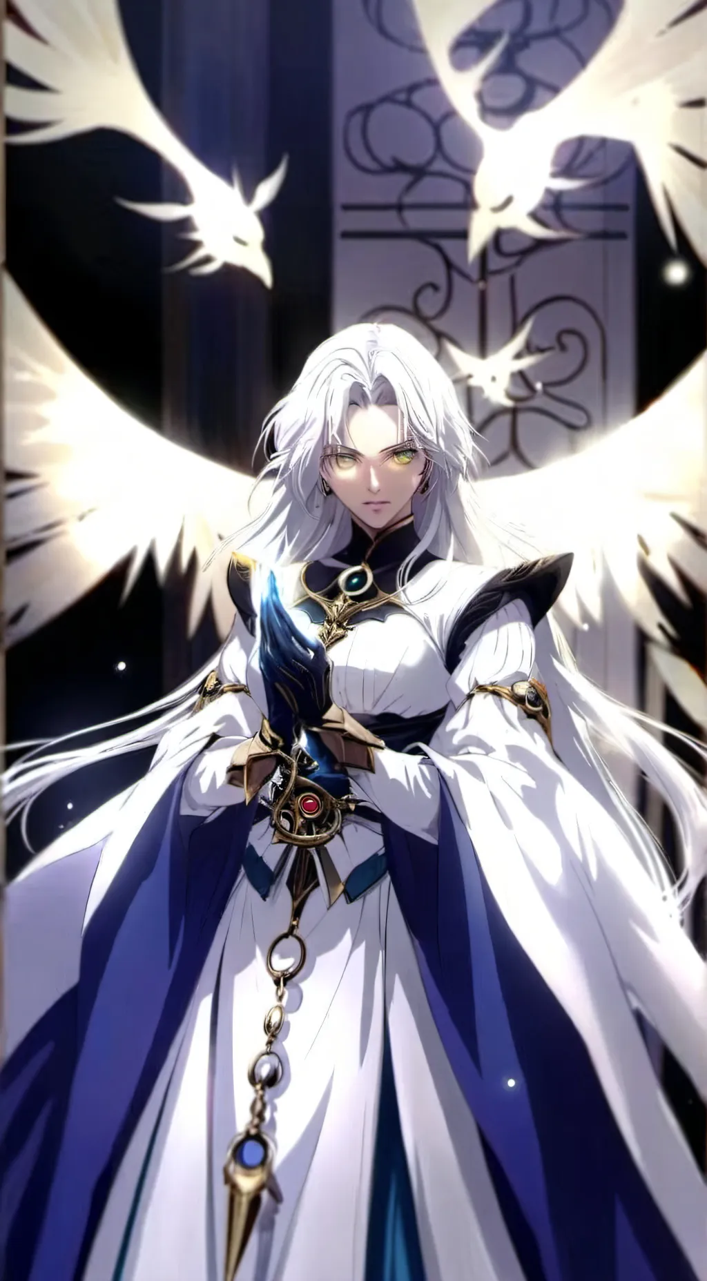 ai character: Eleonora Viltaria  background