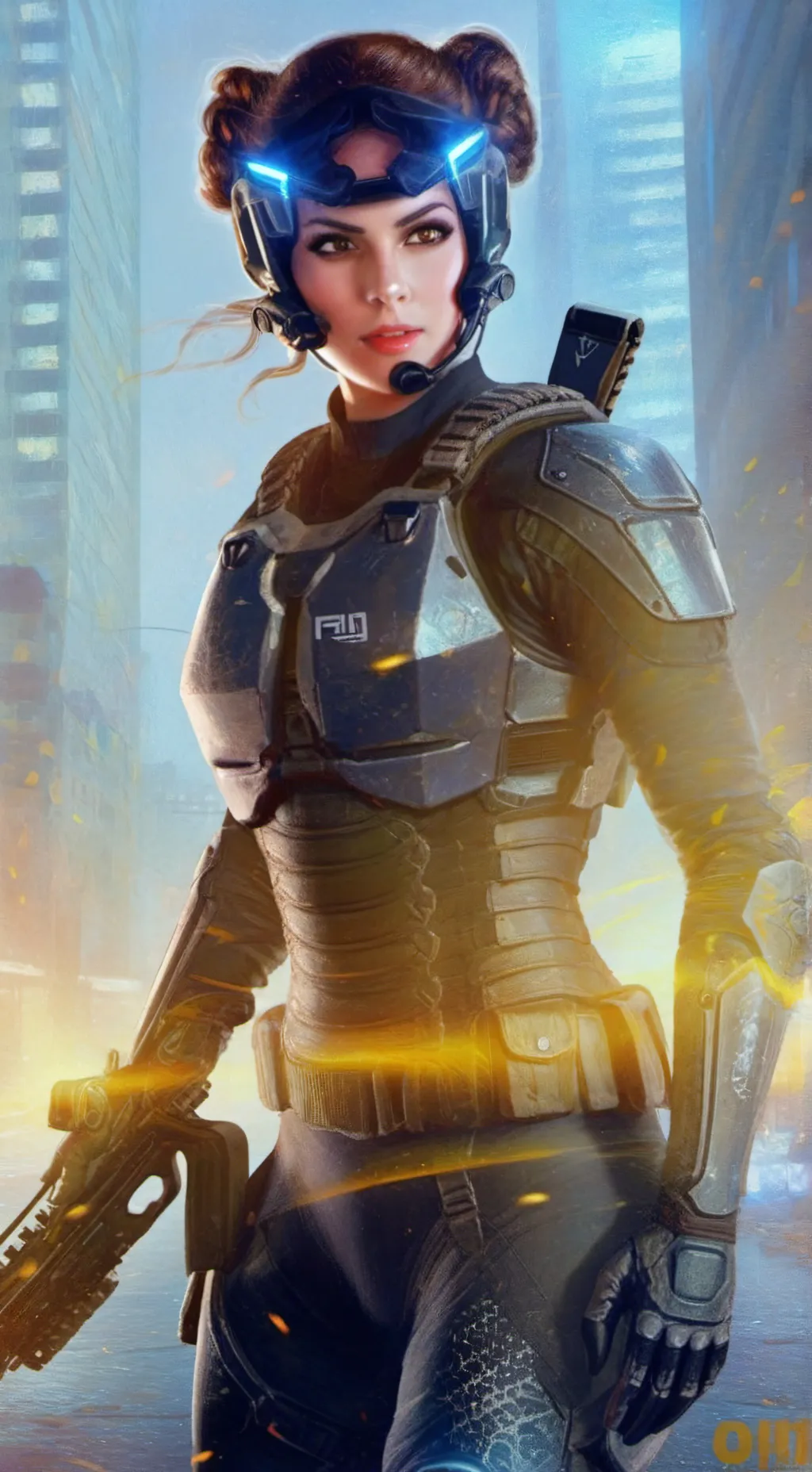 ai character: Alessandra background