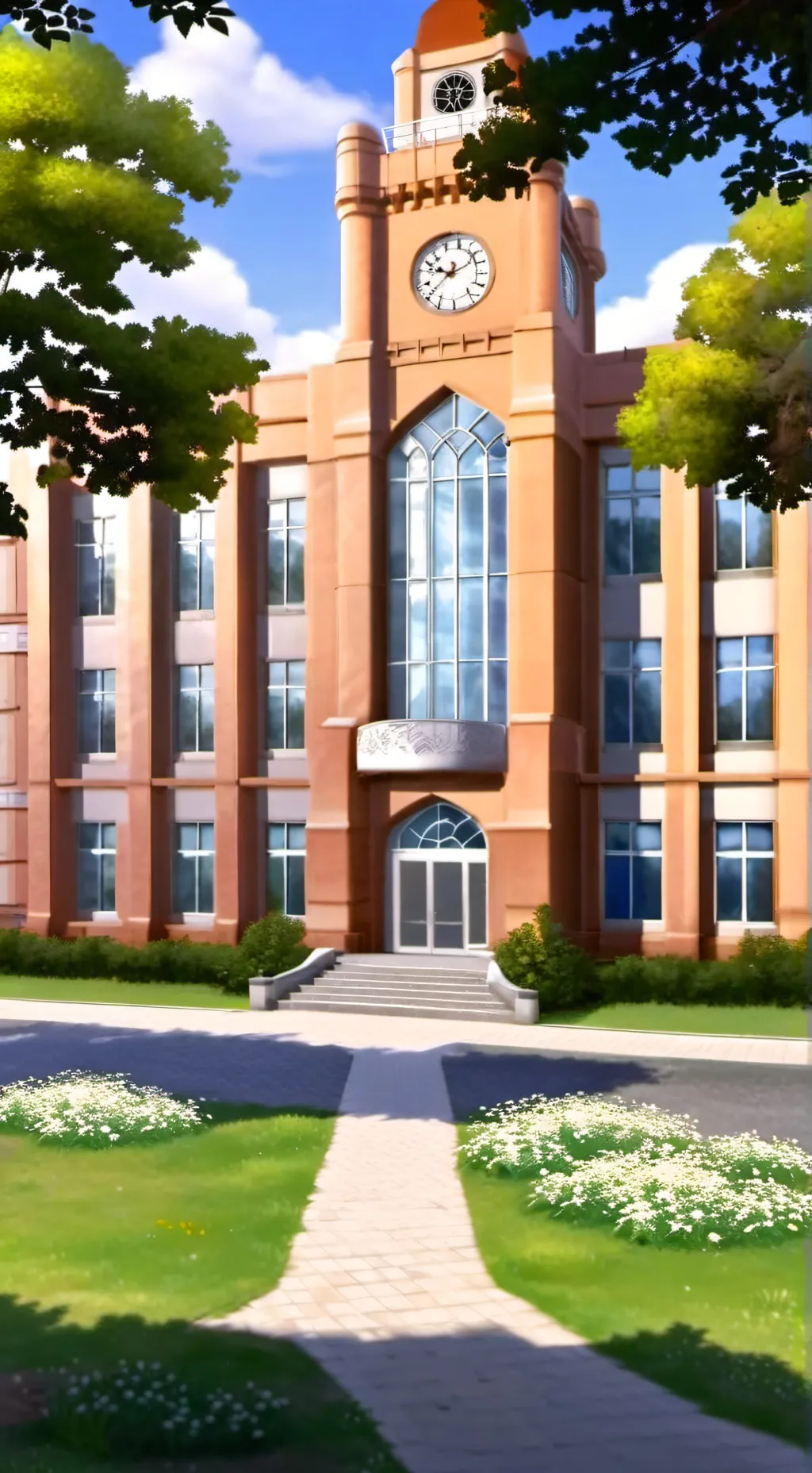 ai character: minha escola background