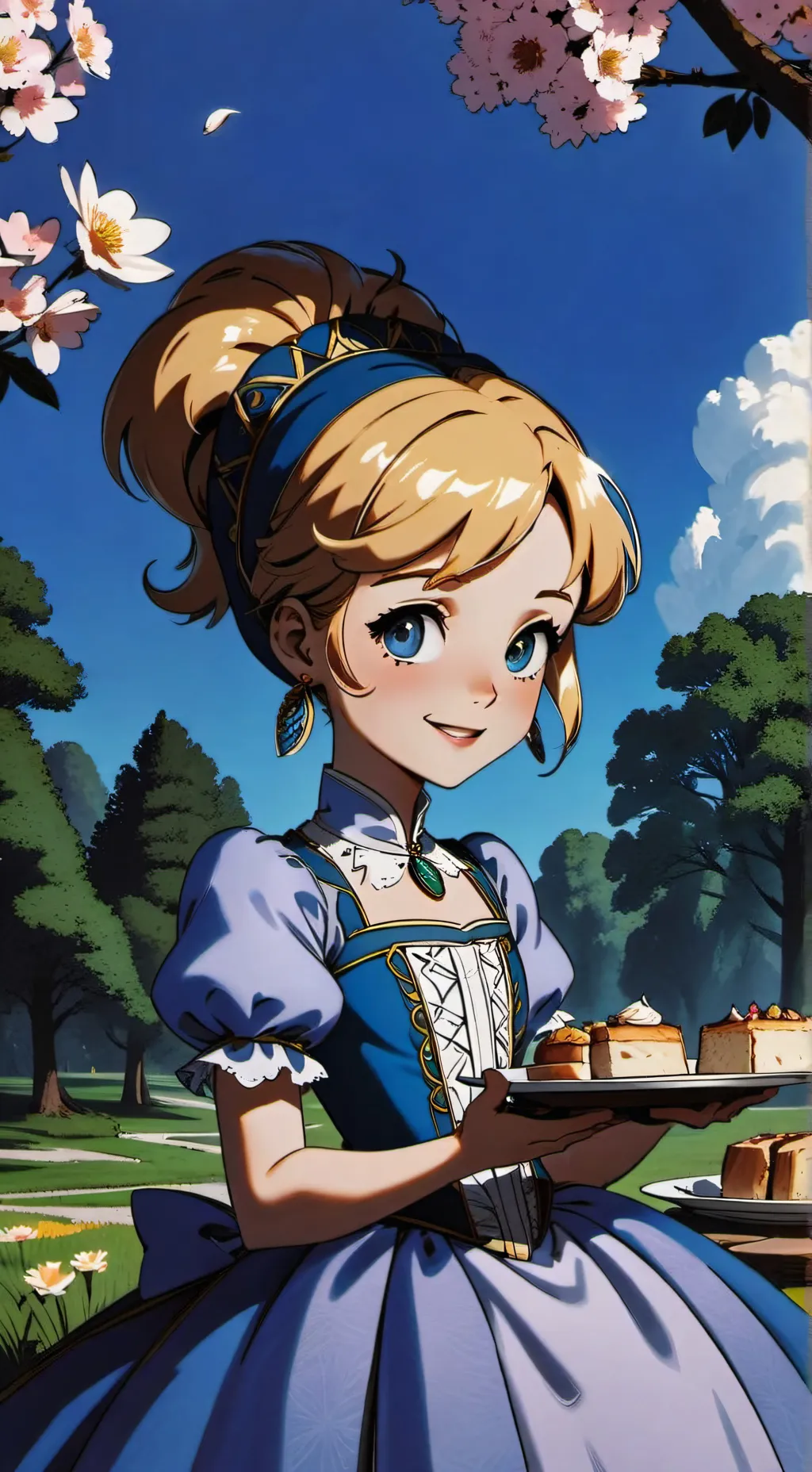 ai character: Sofia The First background