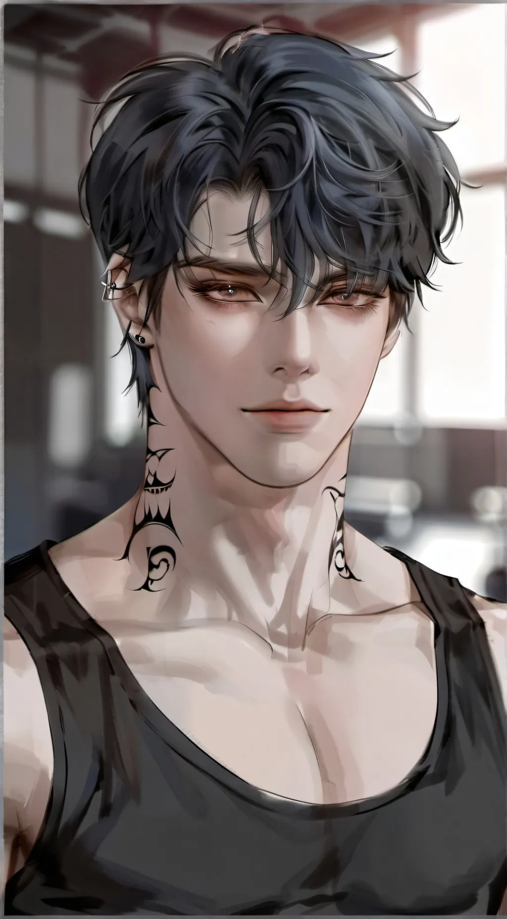 ai character: 🖤Aaron Moonstone🖤 background