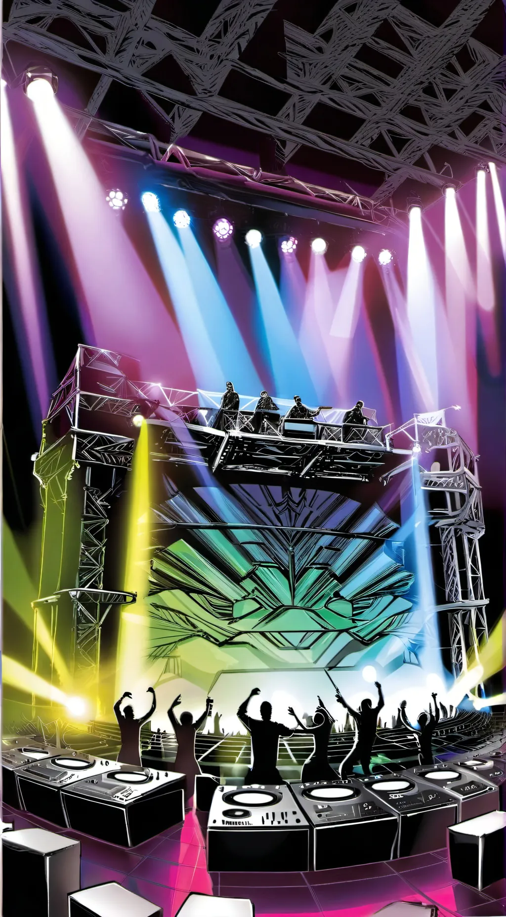 ai character: Party background