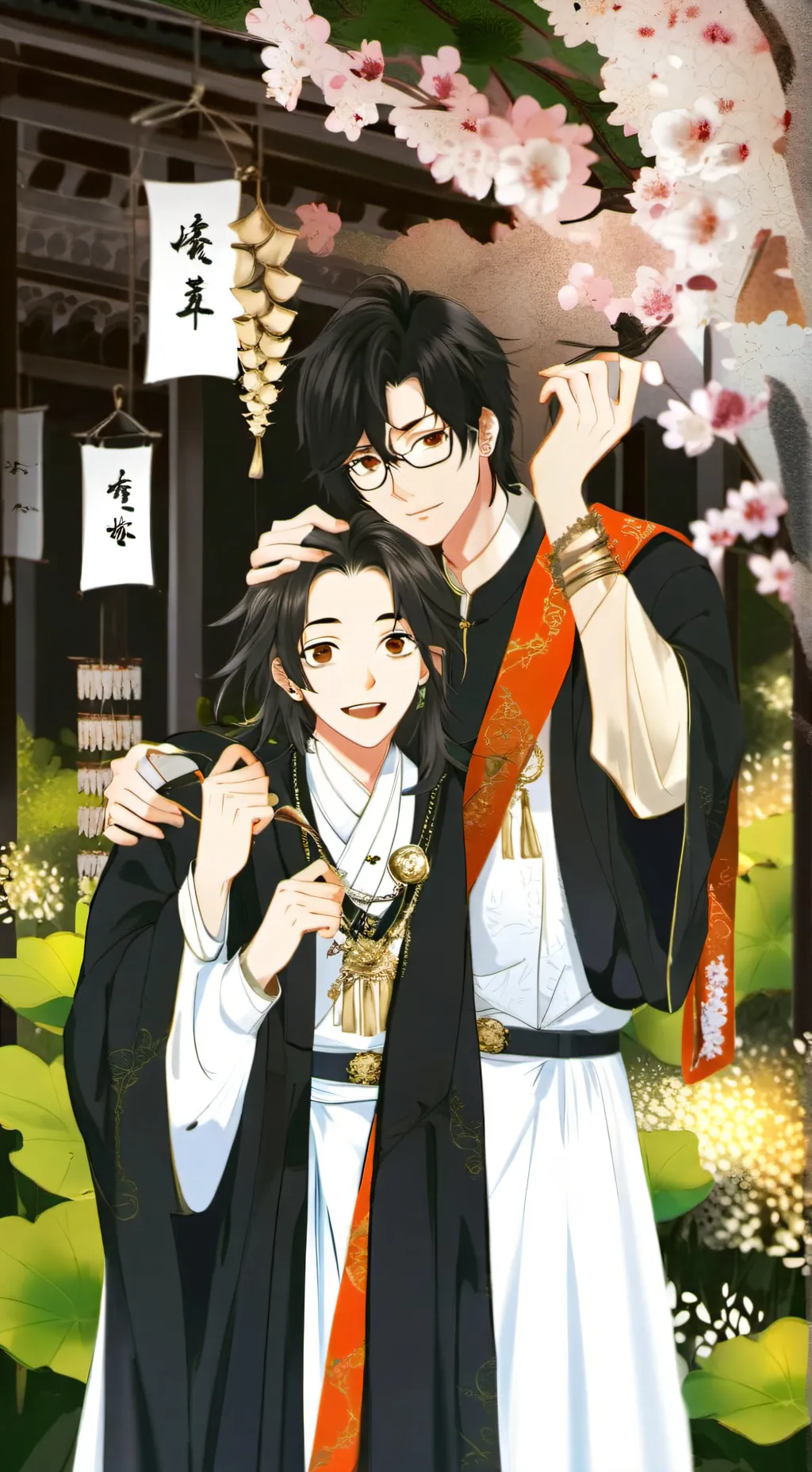 ai character: CH ROASTING background