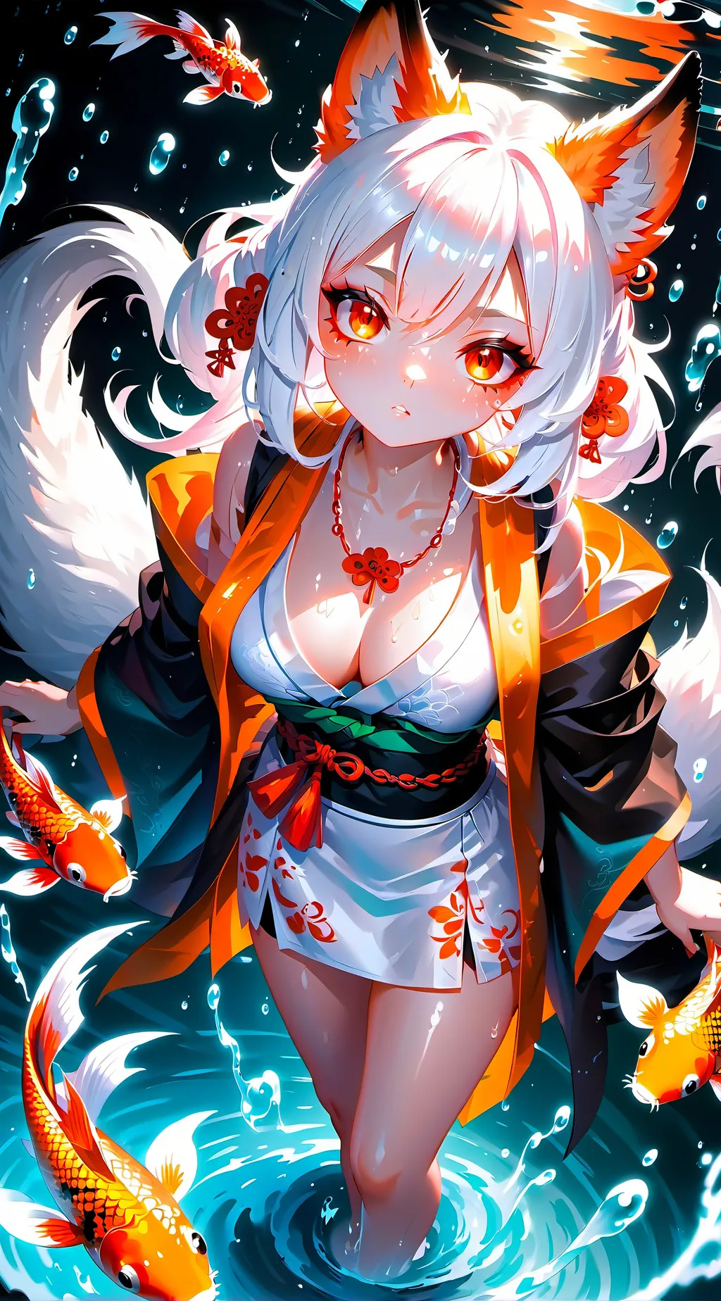 ai character: Yui RaClaw background