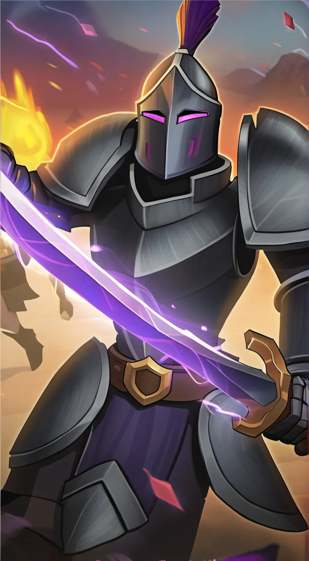 ai character: pekka(de clash) background