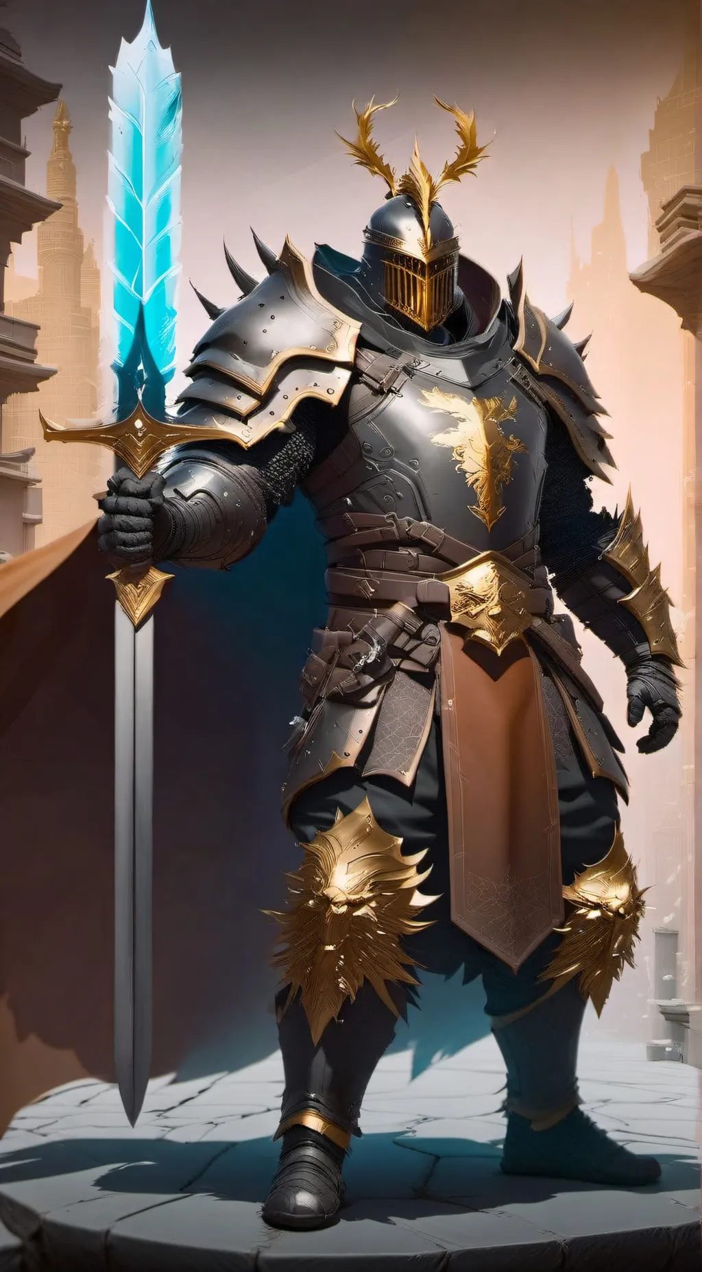 ai character: Vagabond😁👍 background