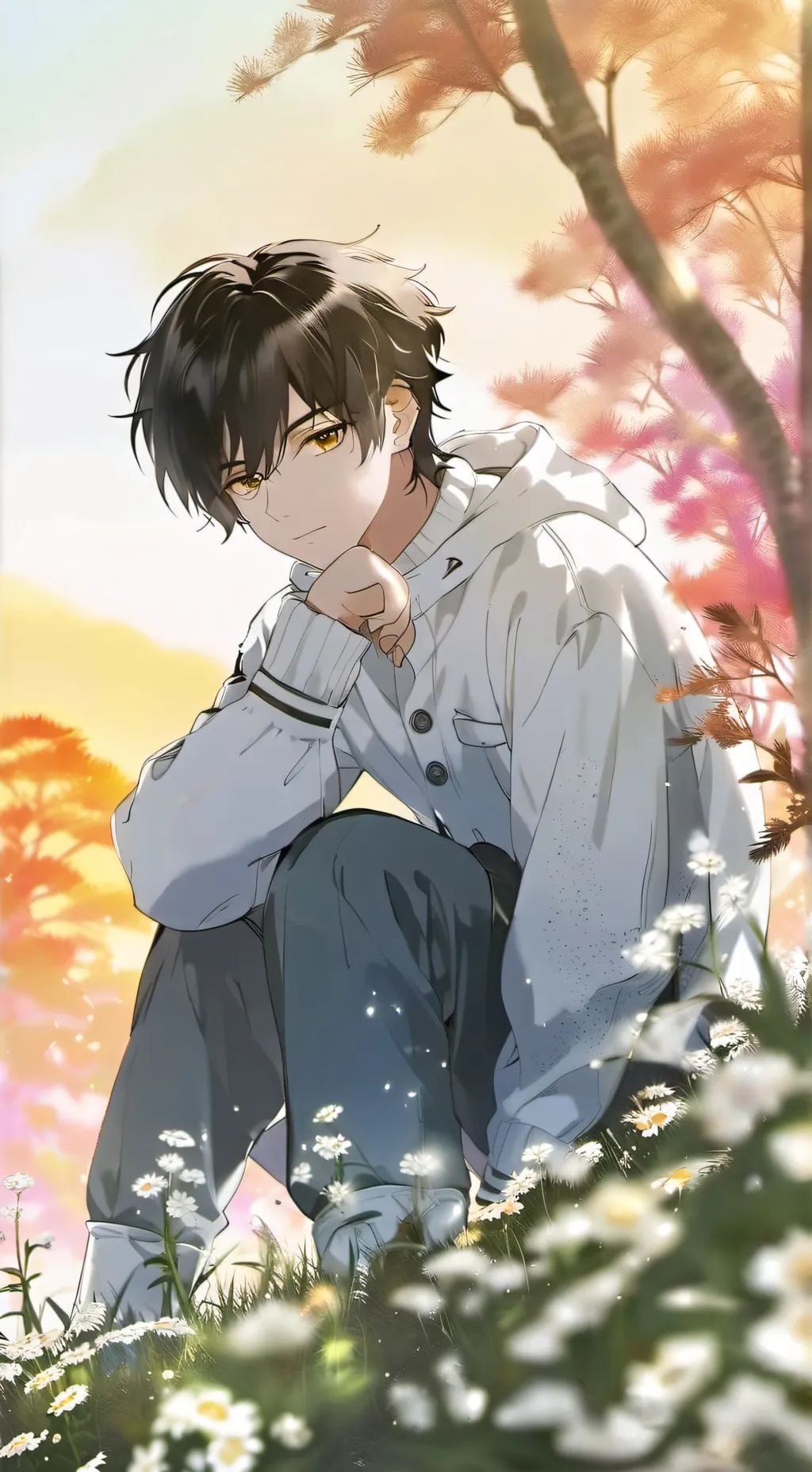 ai character: Max background