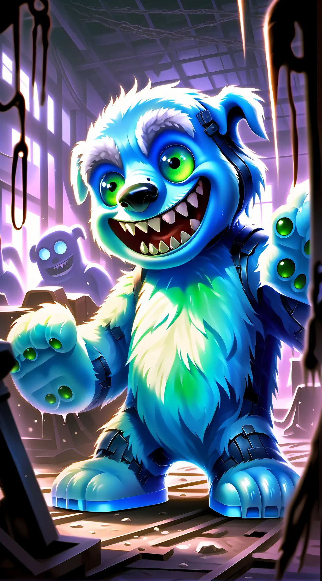 ai character: SC FC NC DDC background