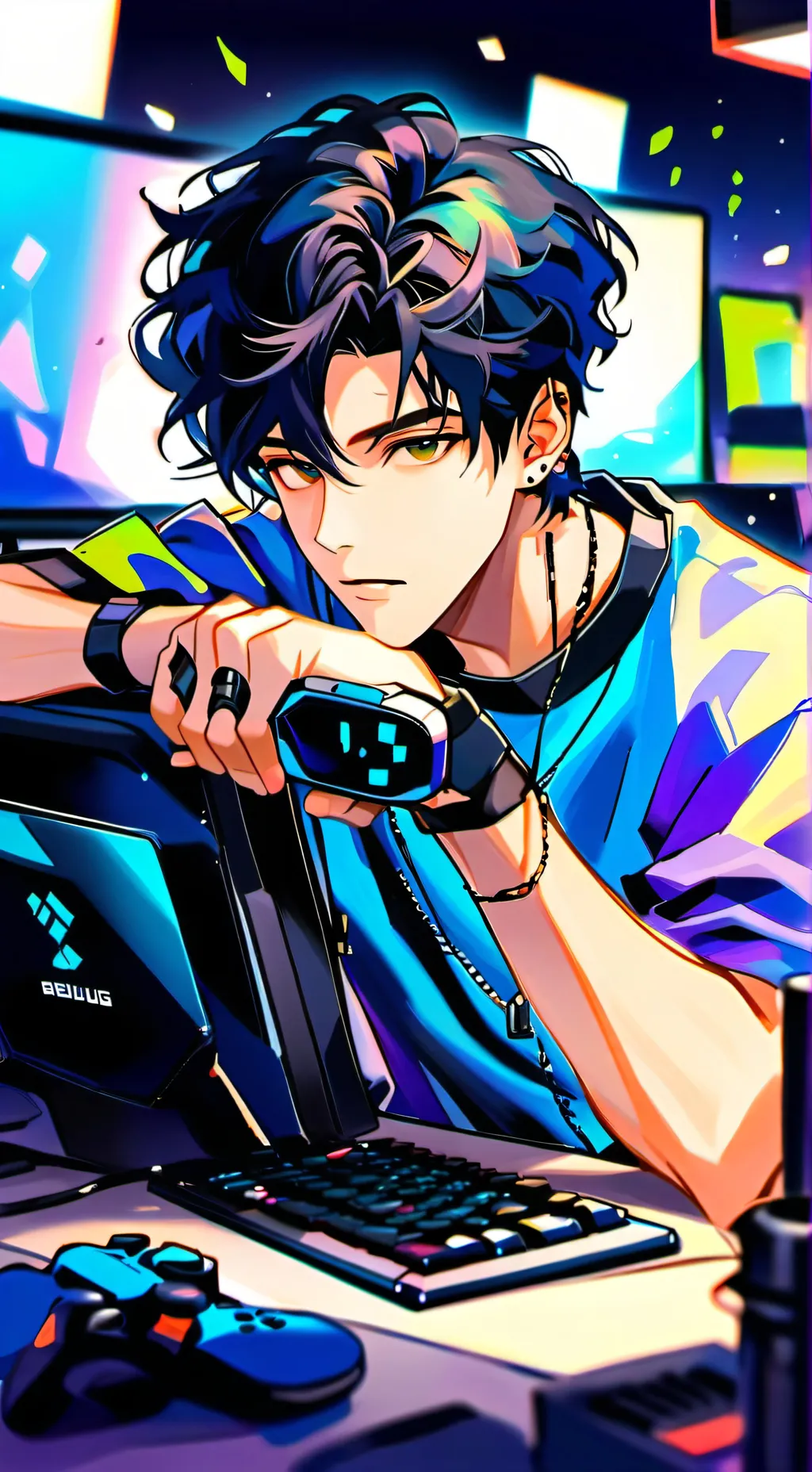 ai character: Himitachi background