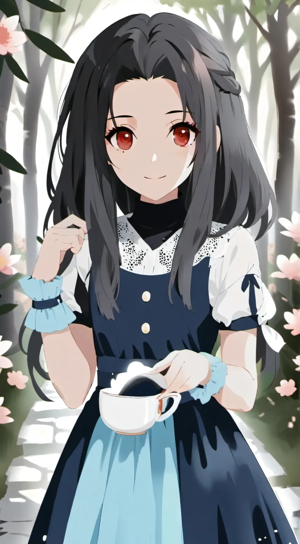 ai character: Sarah background