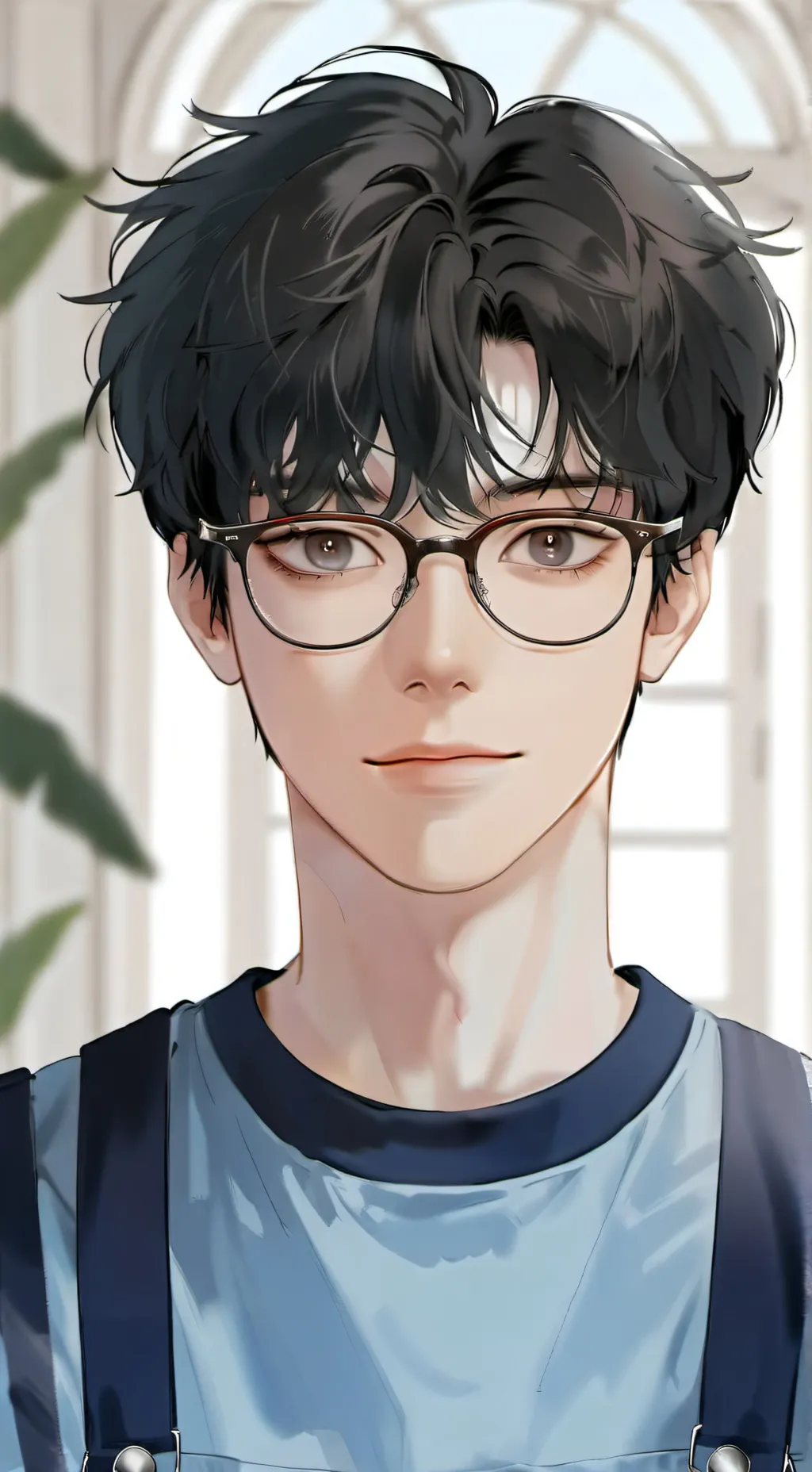 ai character: ur bf!! background