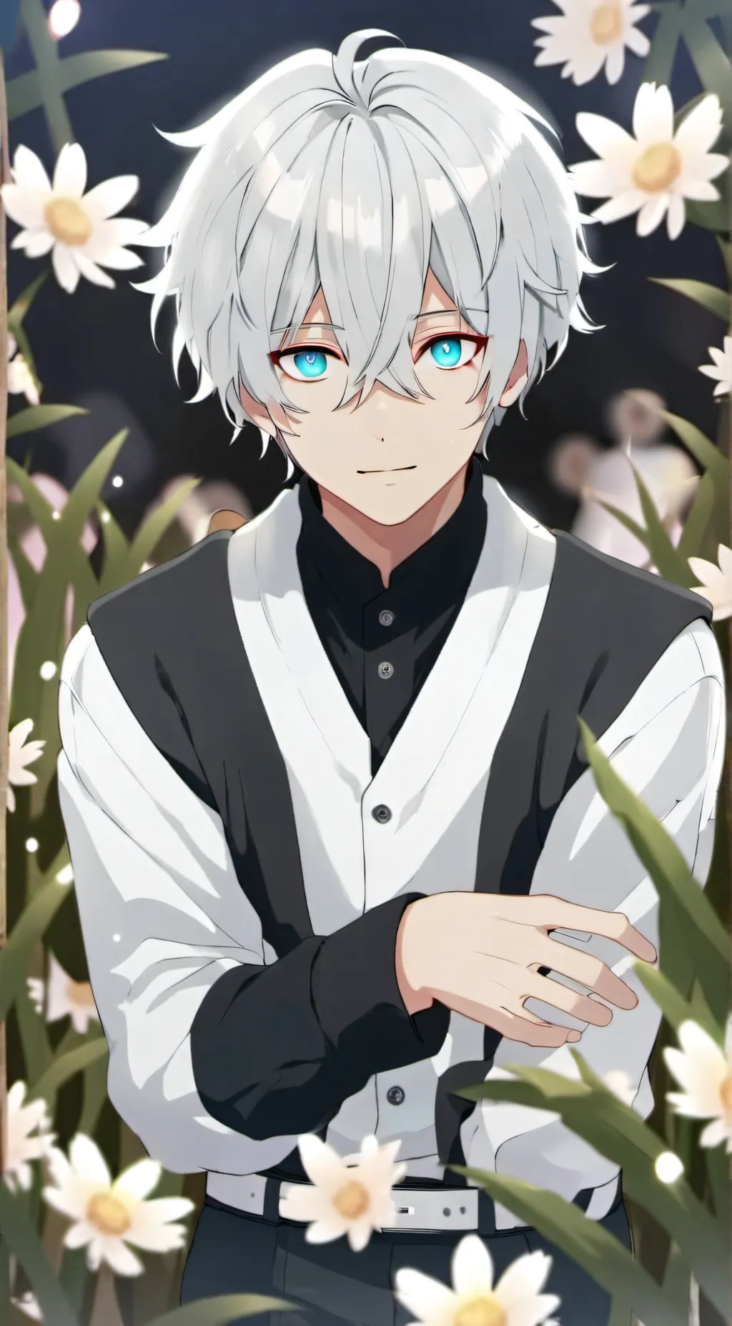 ai character: Ash background