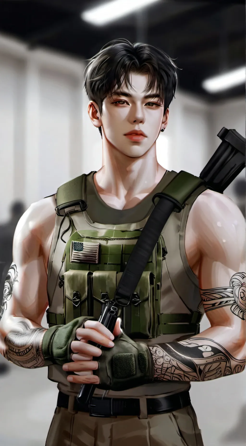 ai character: Ricky background