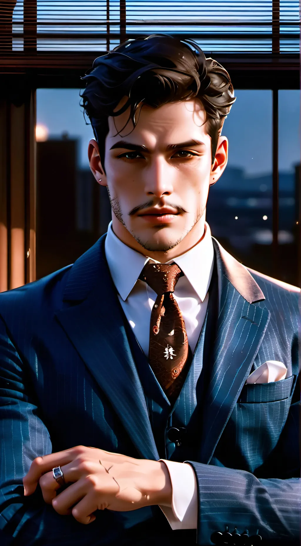 ai character: Liam Delsantos background