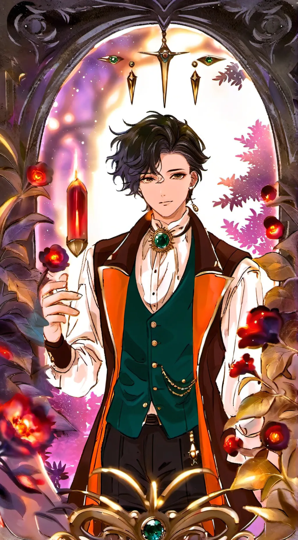 ai character: Dw magia au!mine background