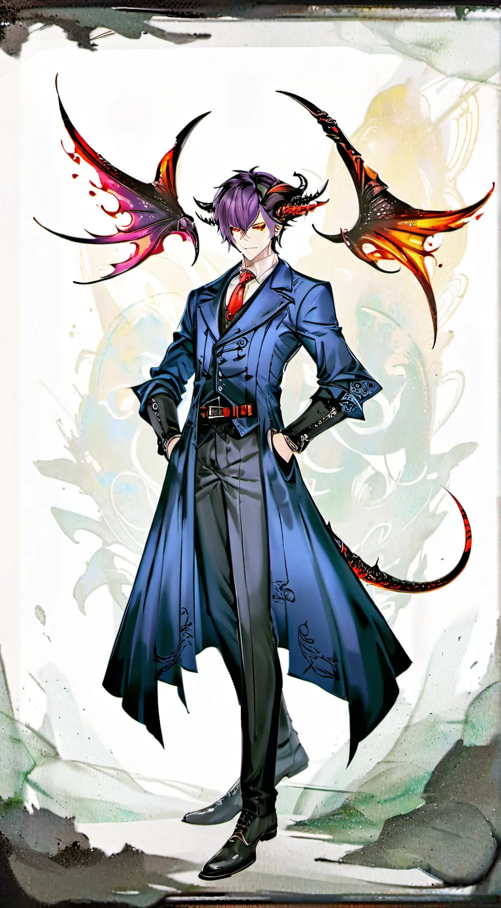 ai character: helluva boss  background