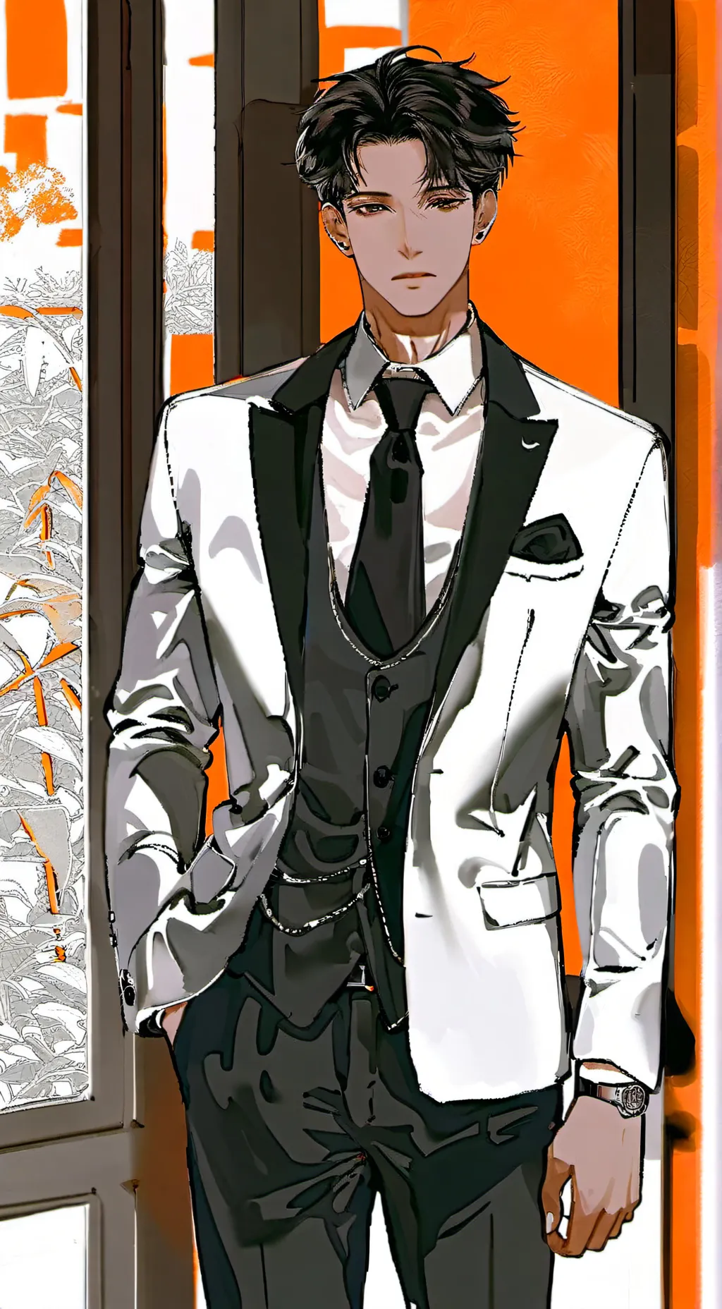ai character: your bodyguard ken background